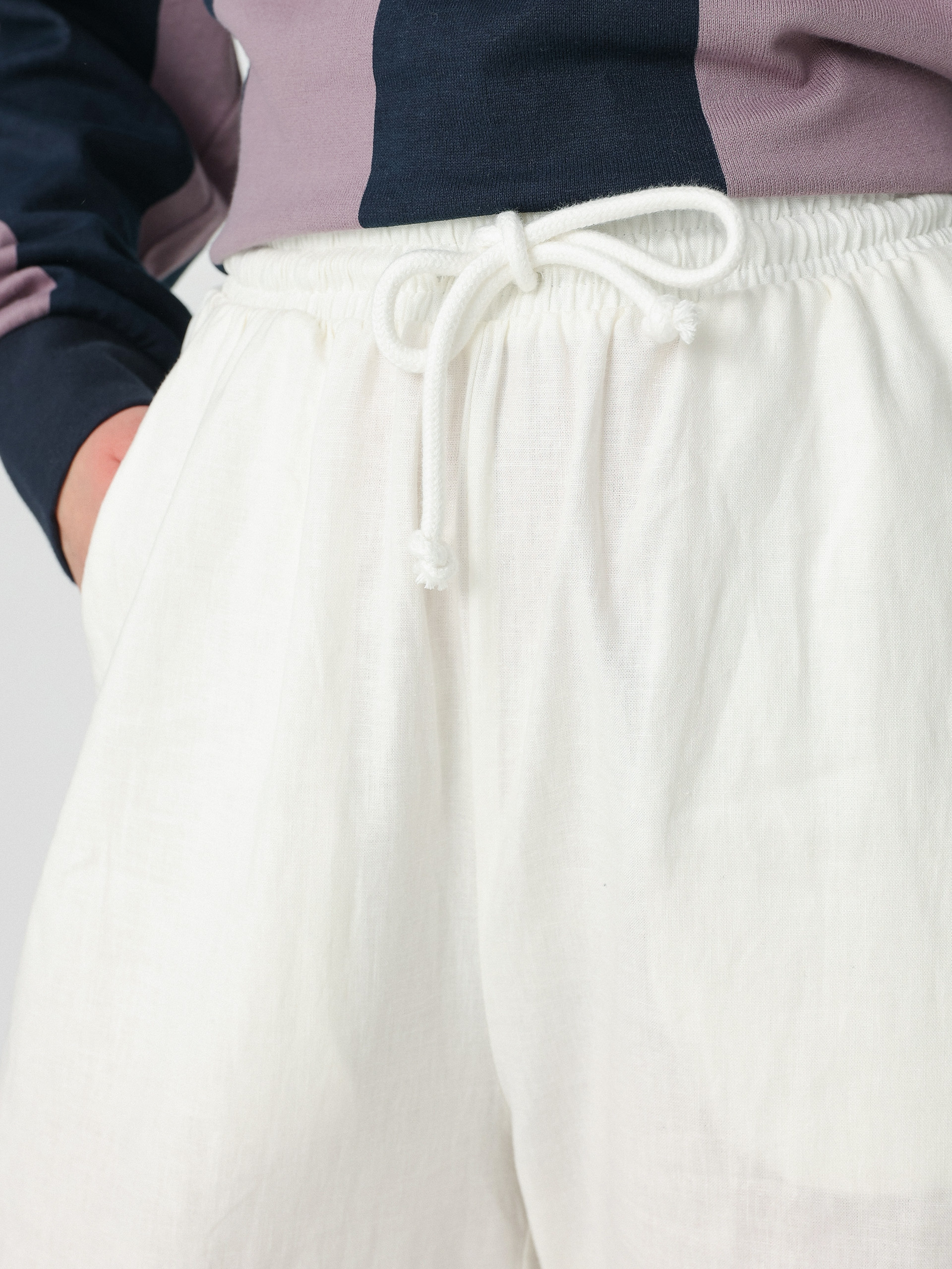 Spodnie adidas Originals Linen Tp Wmn (nondye)