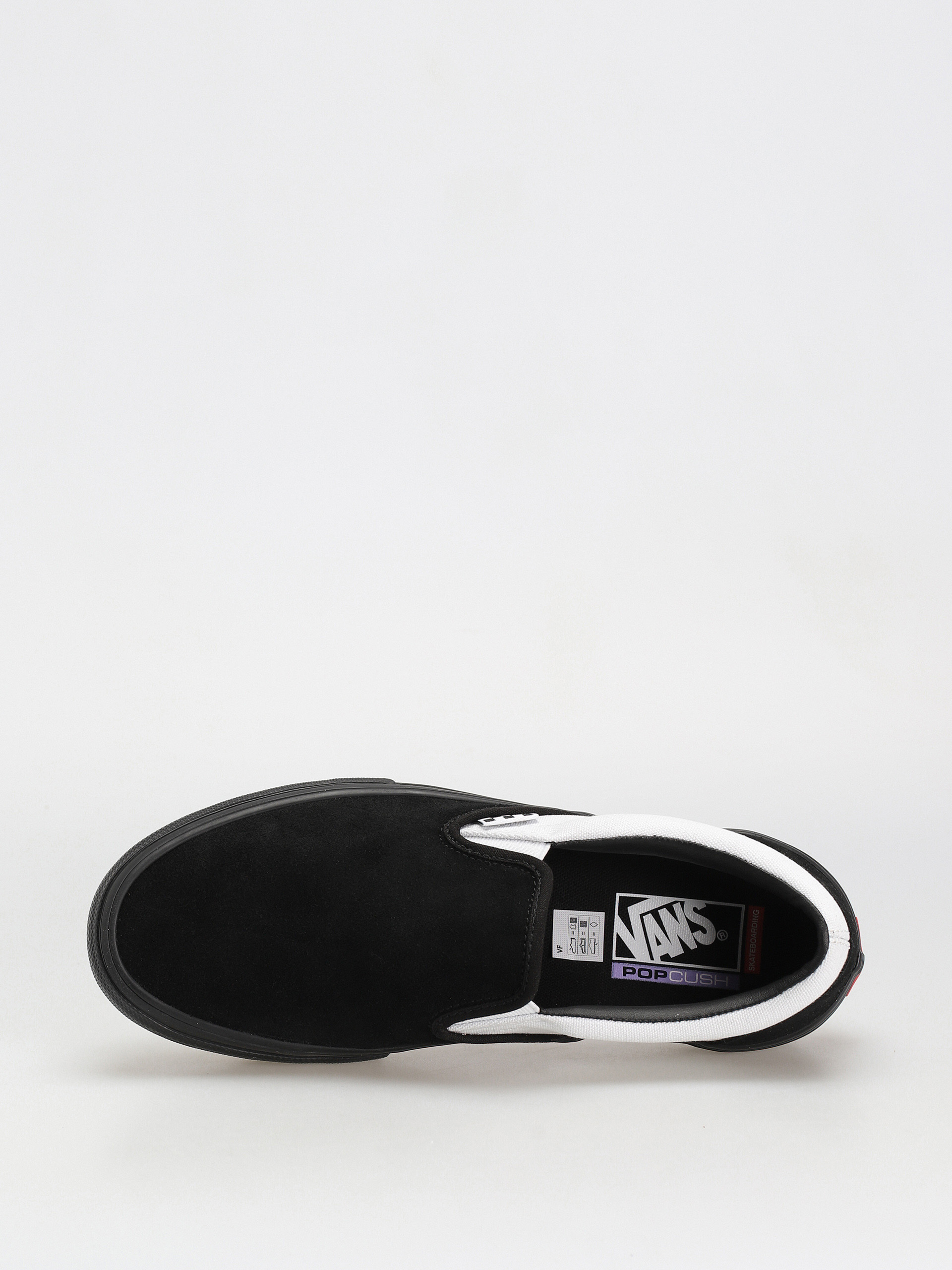 Buty Vans Skate Slip On (black/black/white)