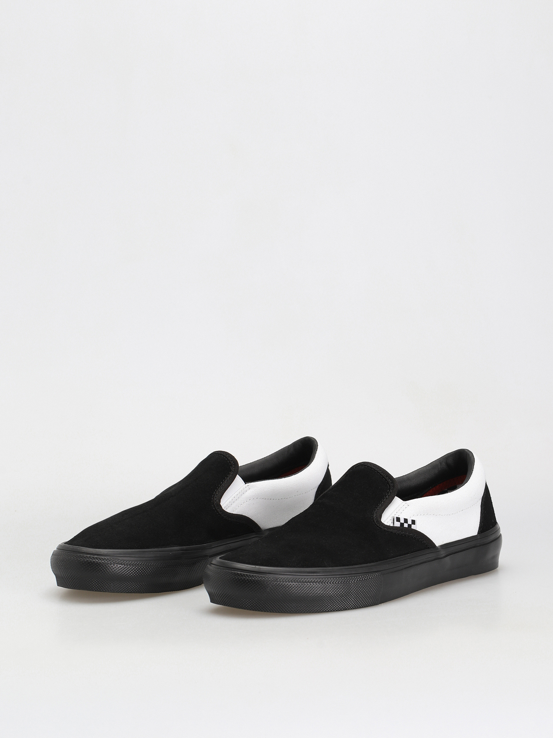 Buty Vans Skate Slip On (black/black/white)