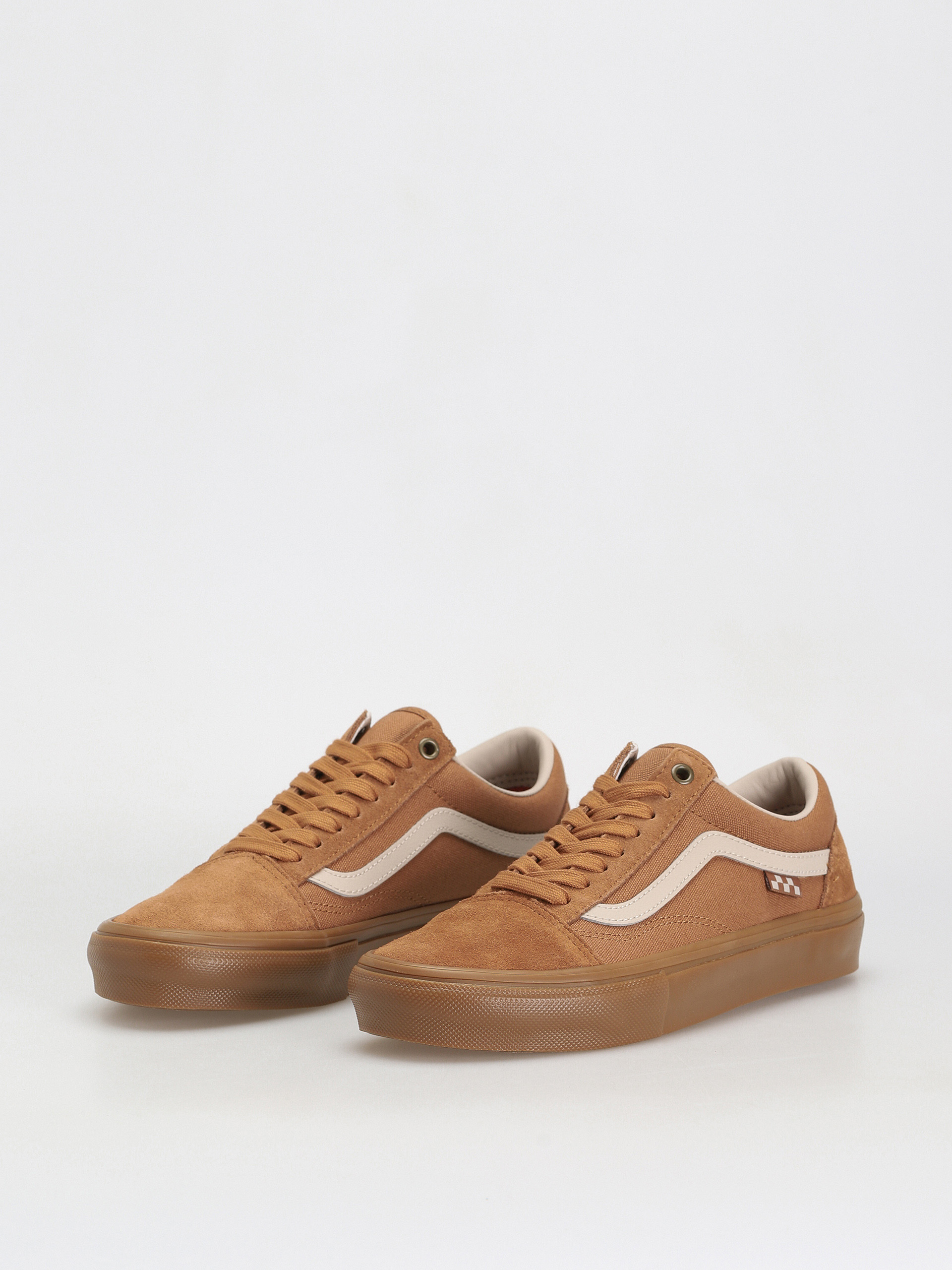 Buty Vans Skate Old Skool (light brown/gum)