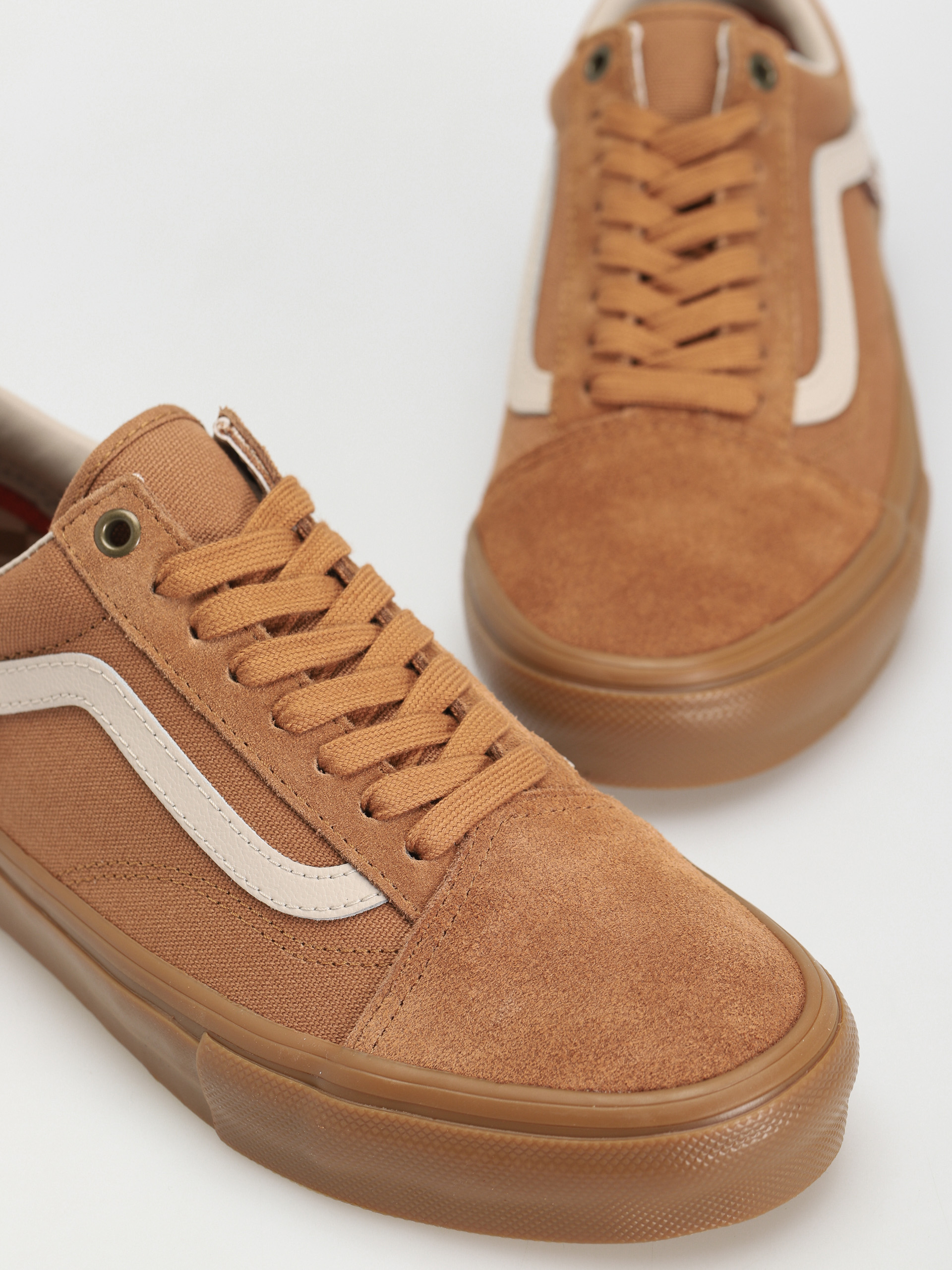 Buty Vans Skate Old Skool (light brown/gum)