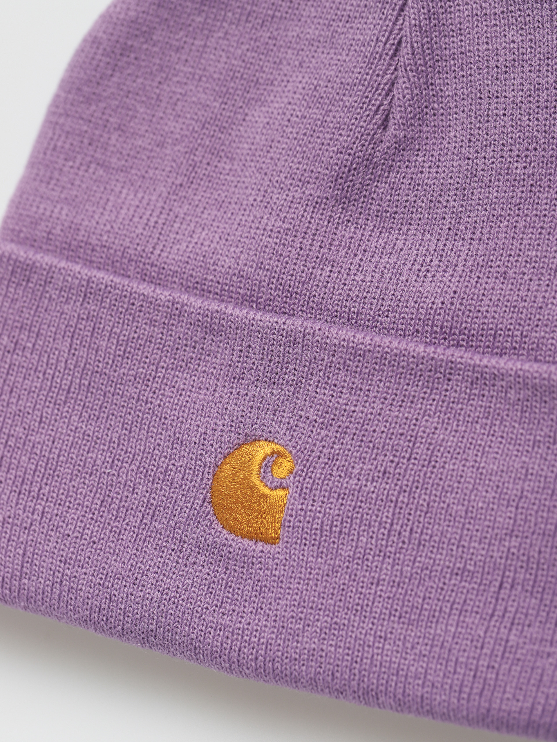 Czapka zimowa Carhartt WIP Chase (violanda/gold)