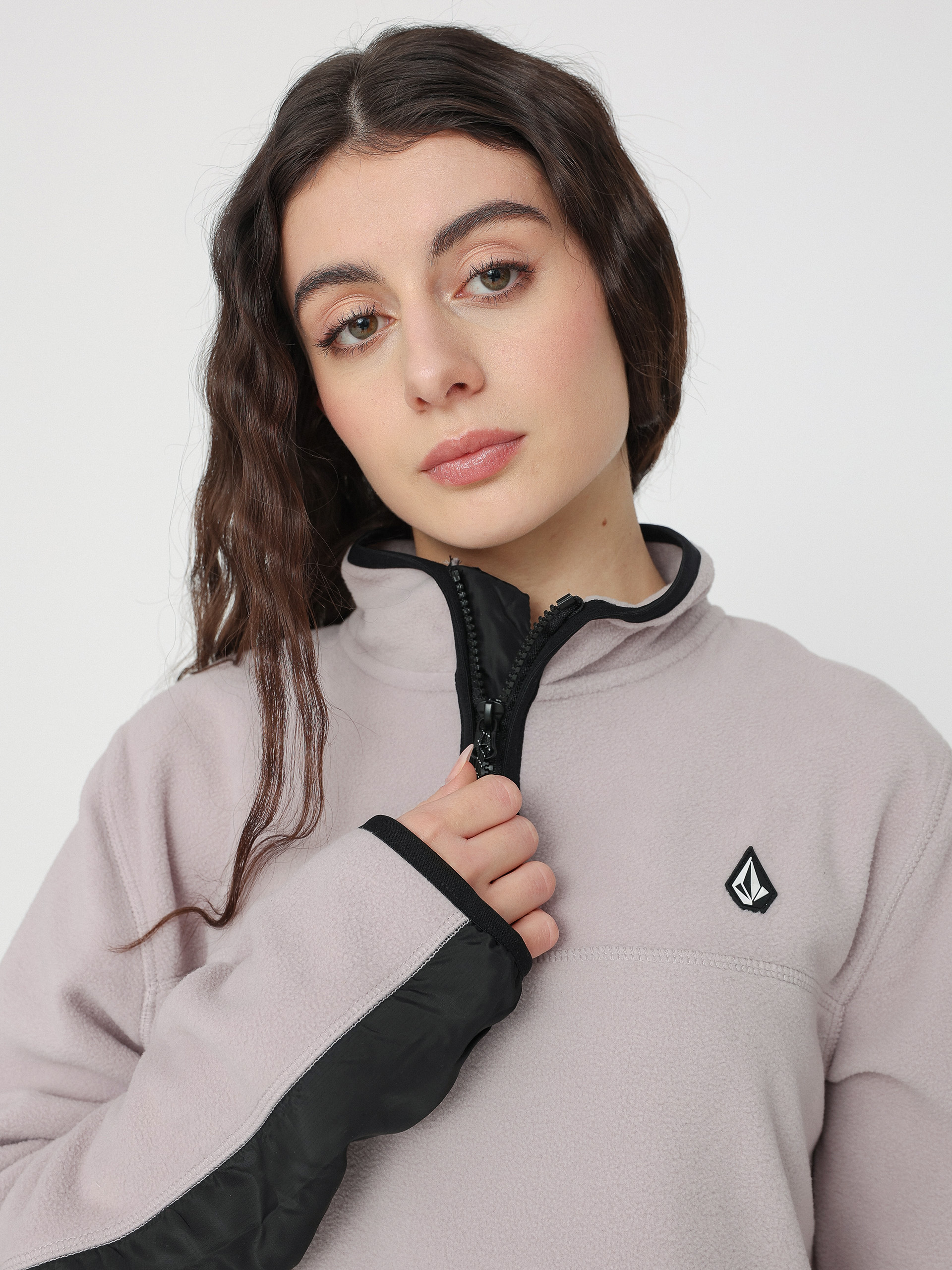 Damska Bluza aktywna Volcom Polar (amethyst smoke)