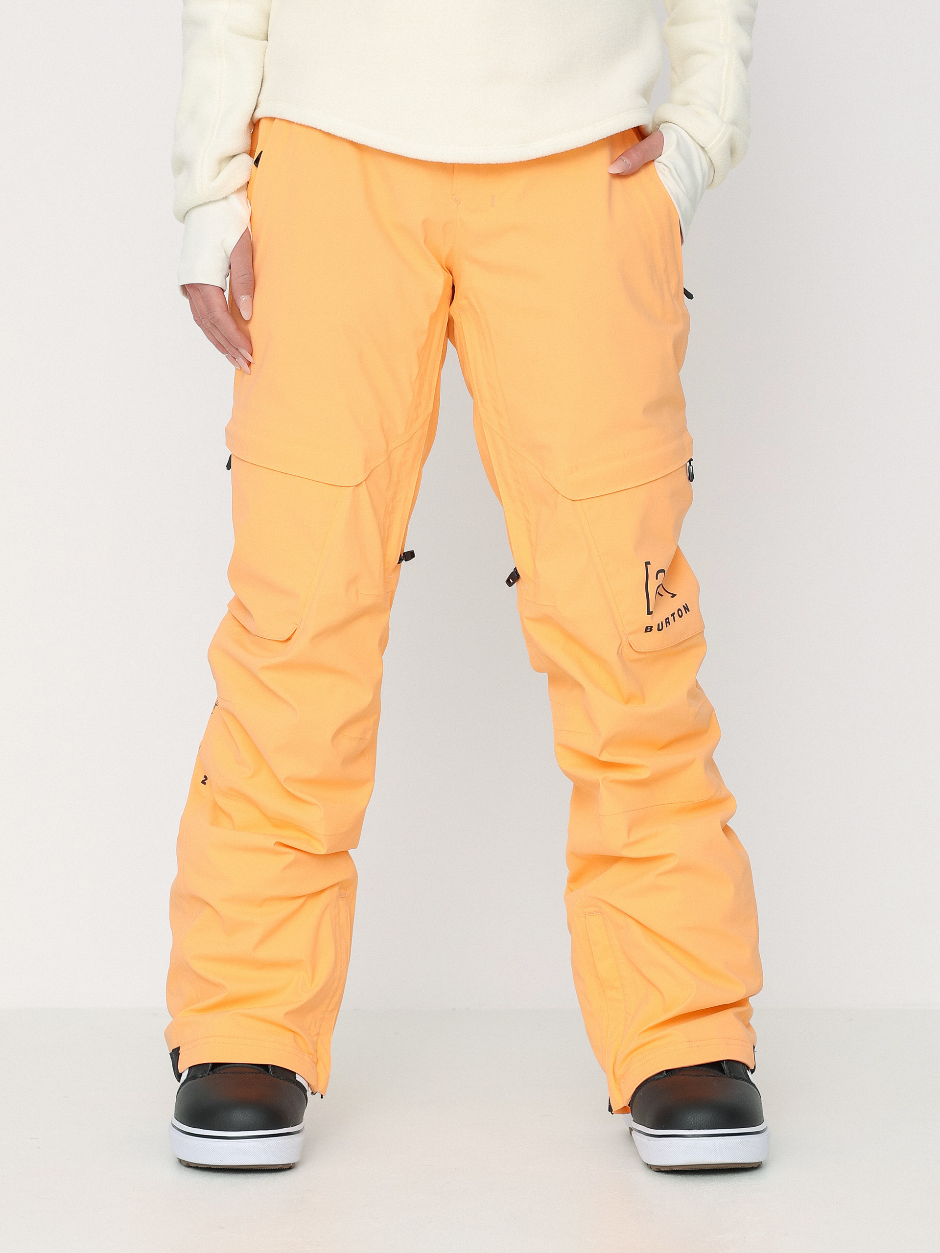 Damskie Spodnie snowboardowe Burton Ak Summit Gore Tex Insulated 2L (salmon buff)