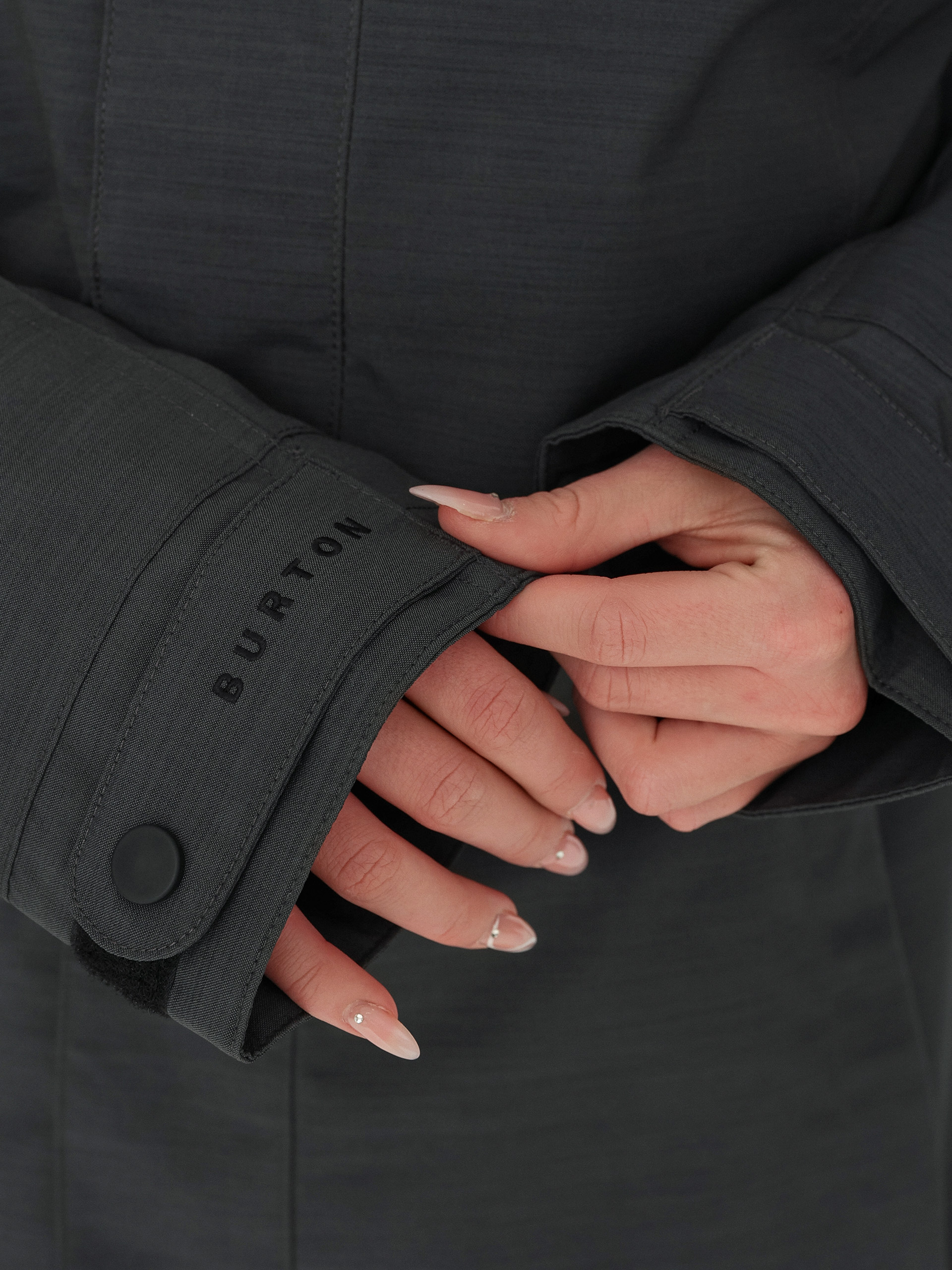 Damska Kurtka snowboardowa Burton Jet Set (true black heather)