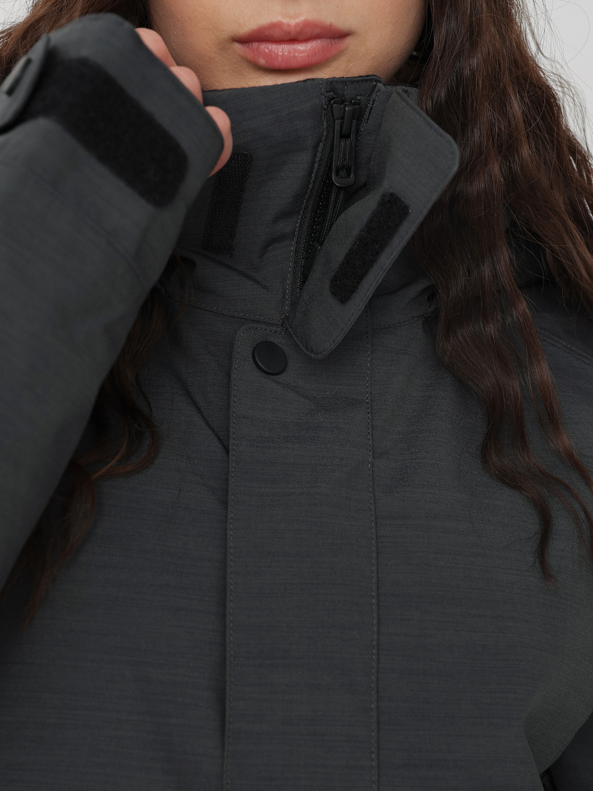 Damska Kurtka snowboardowa Burton Jet Set (true black heather)