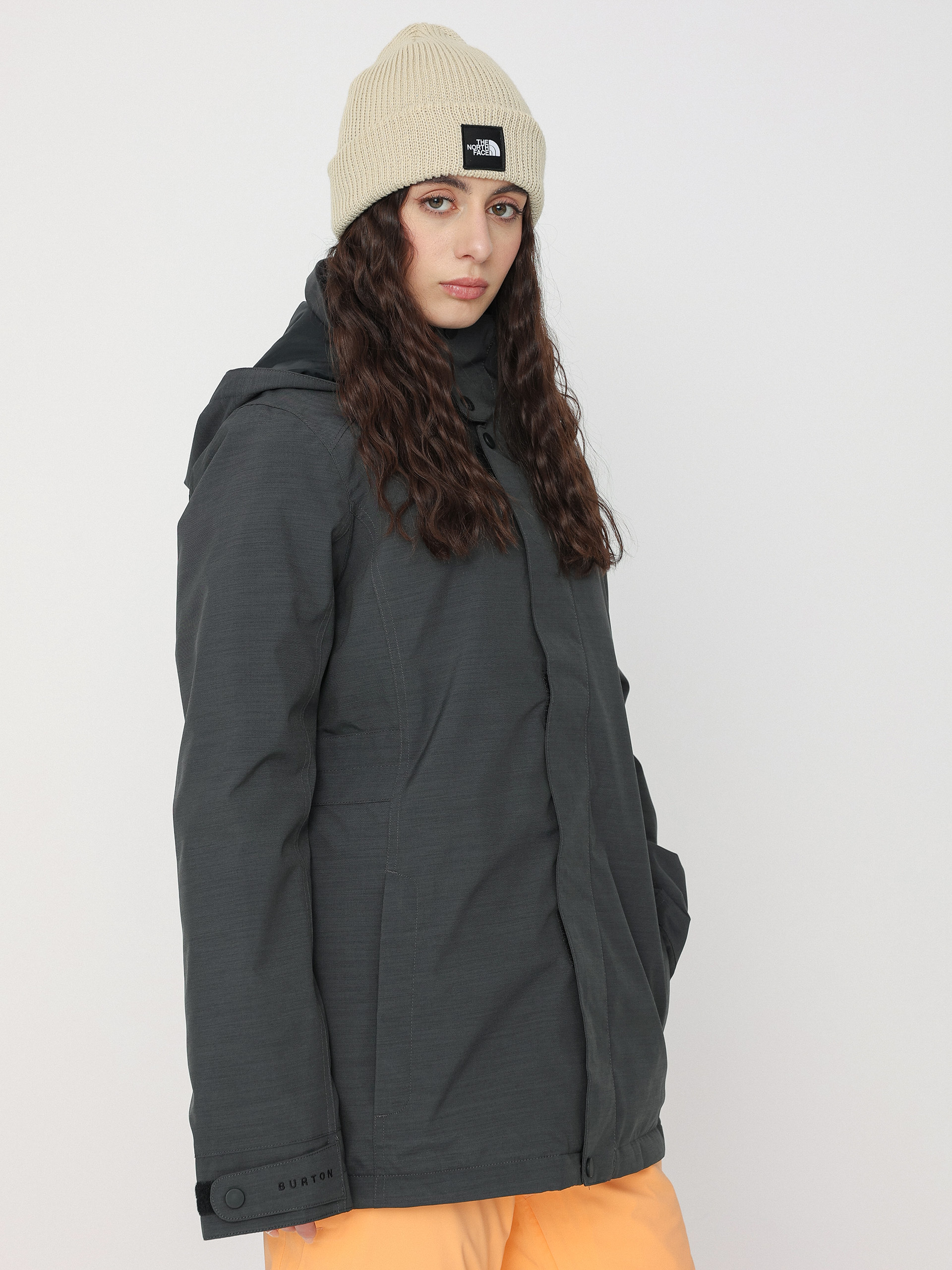 Damska Kurtka snowboardowa Burton Jet Set (true black heather)