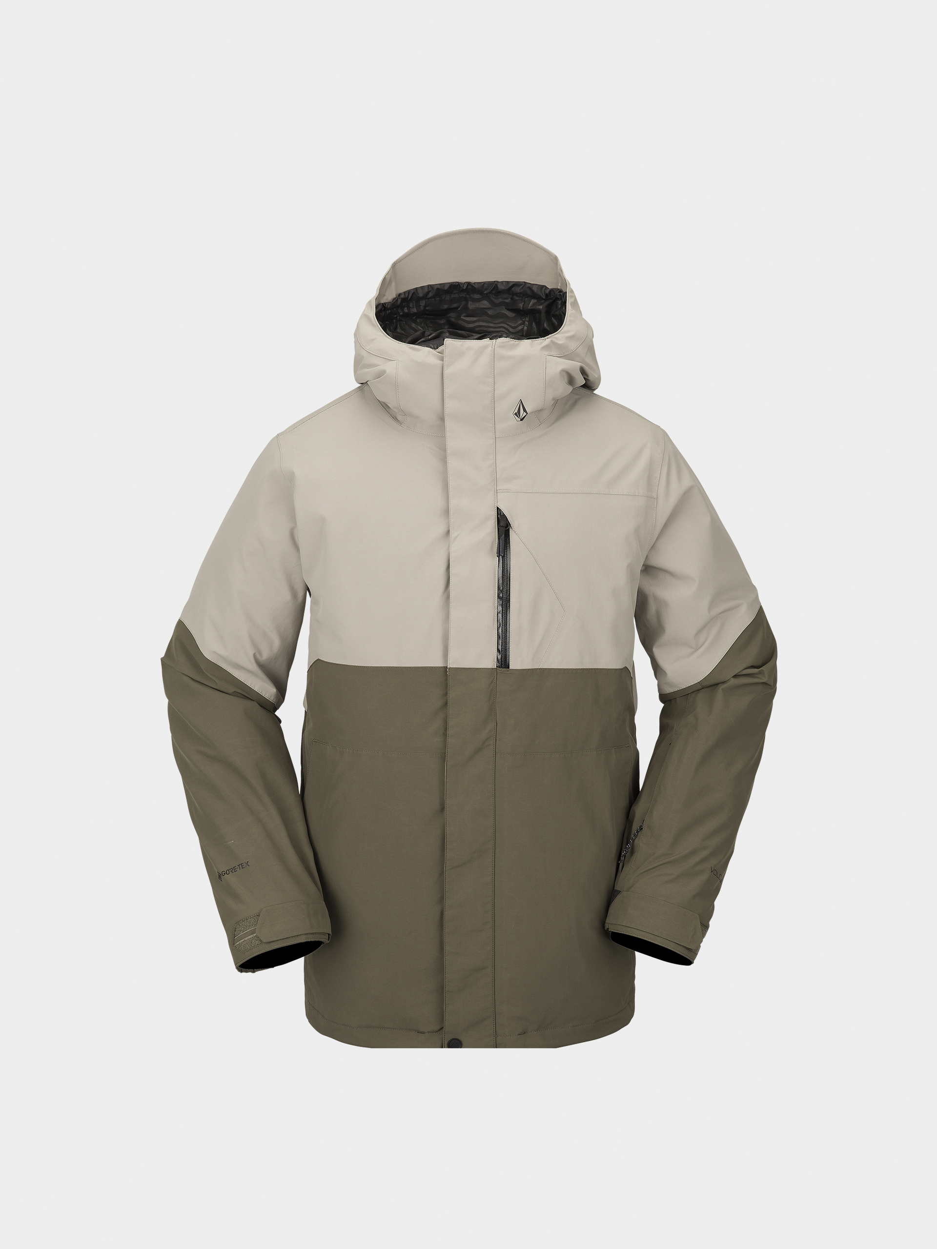Męska Kurtka snowboardowa Volcom L Gore Tex (dark khaki)