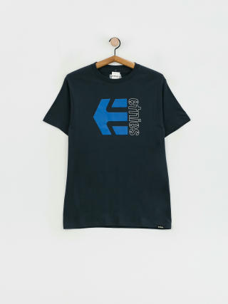 T-shirt Etnies Corp Combo (blue/white/navy)