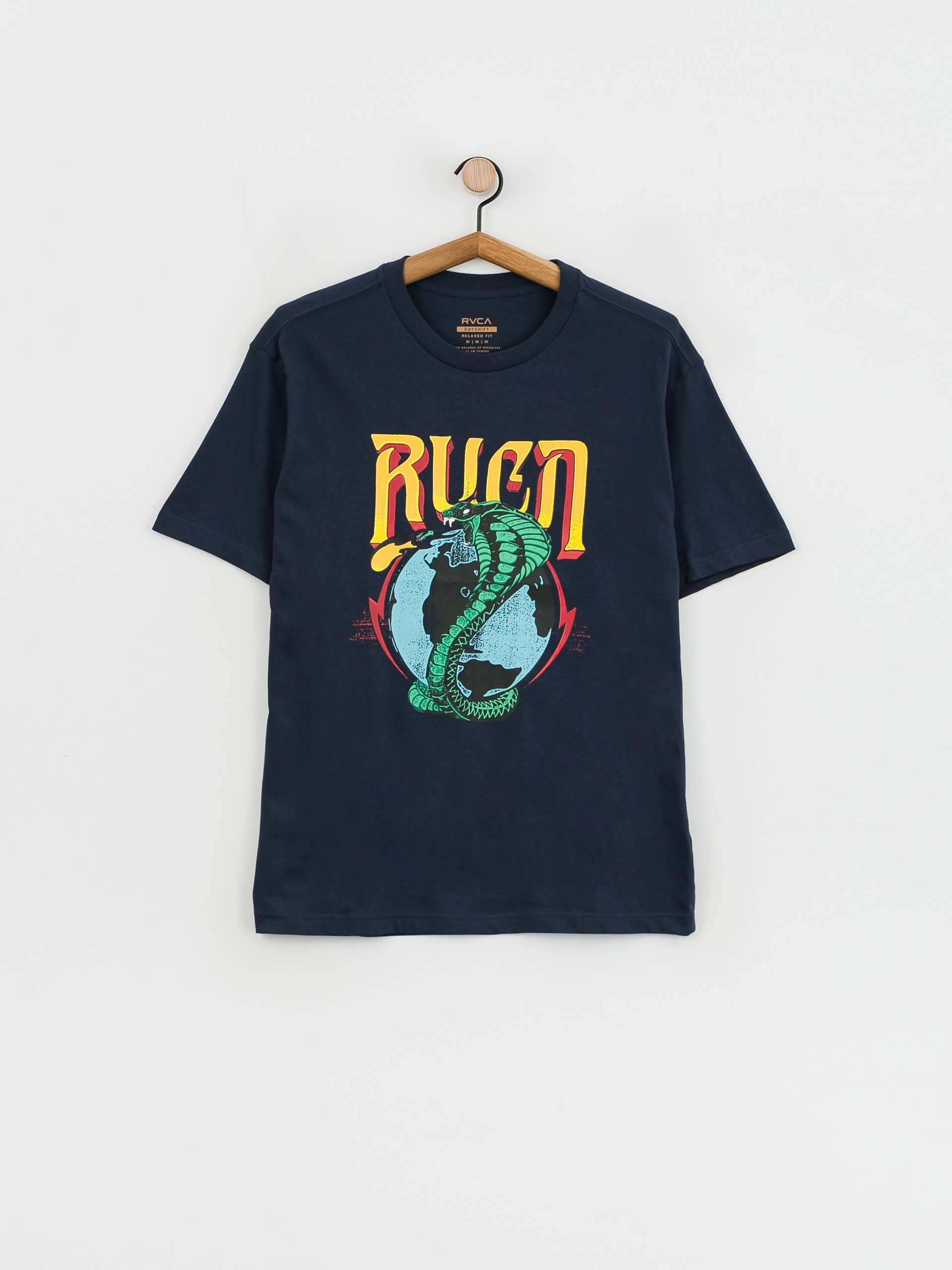 T-shirt RVCA Cobra Tour (navy marine)