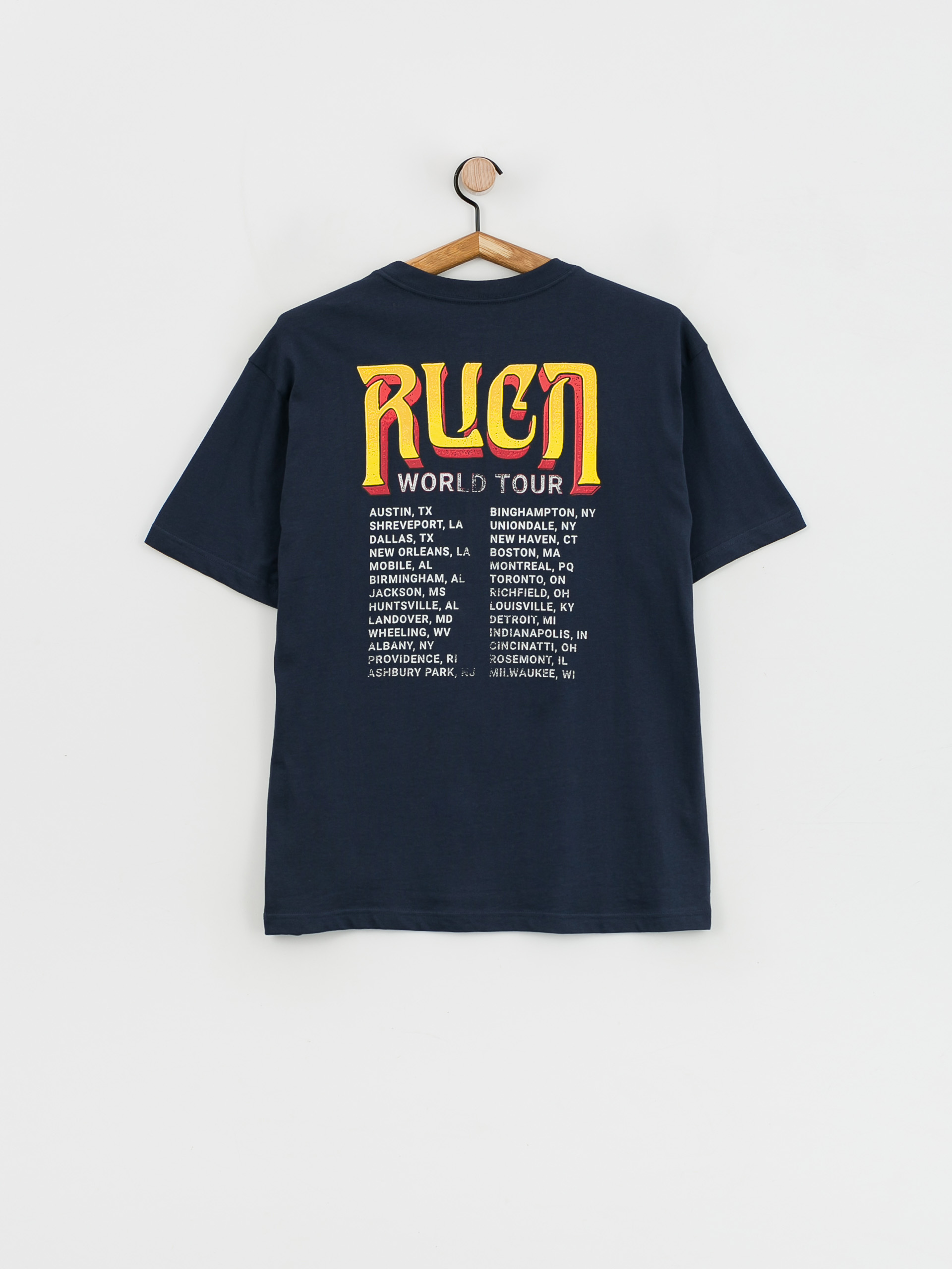 T-shirt RVCA Cobra Tour (navy marine)