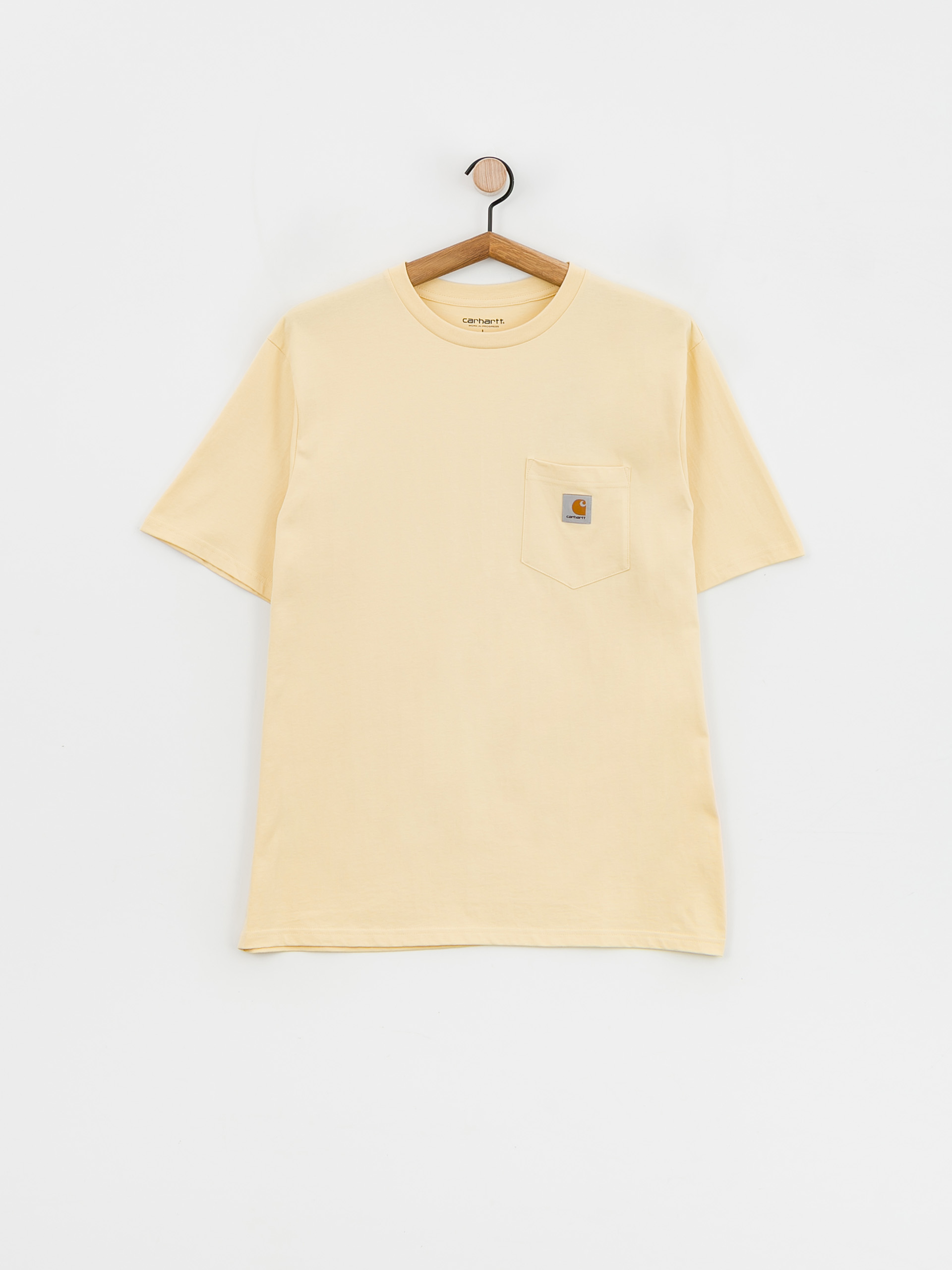 T-shirt Carhartt WIP Pocket (citron)