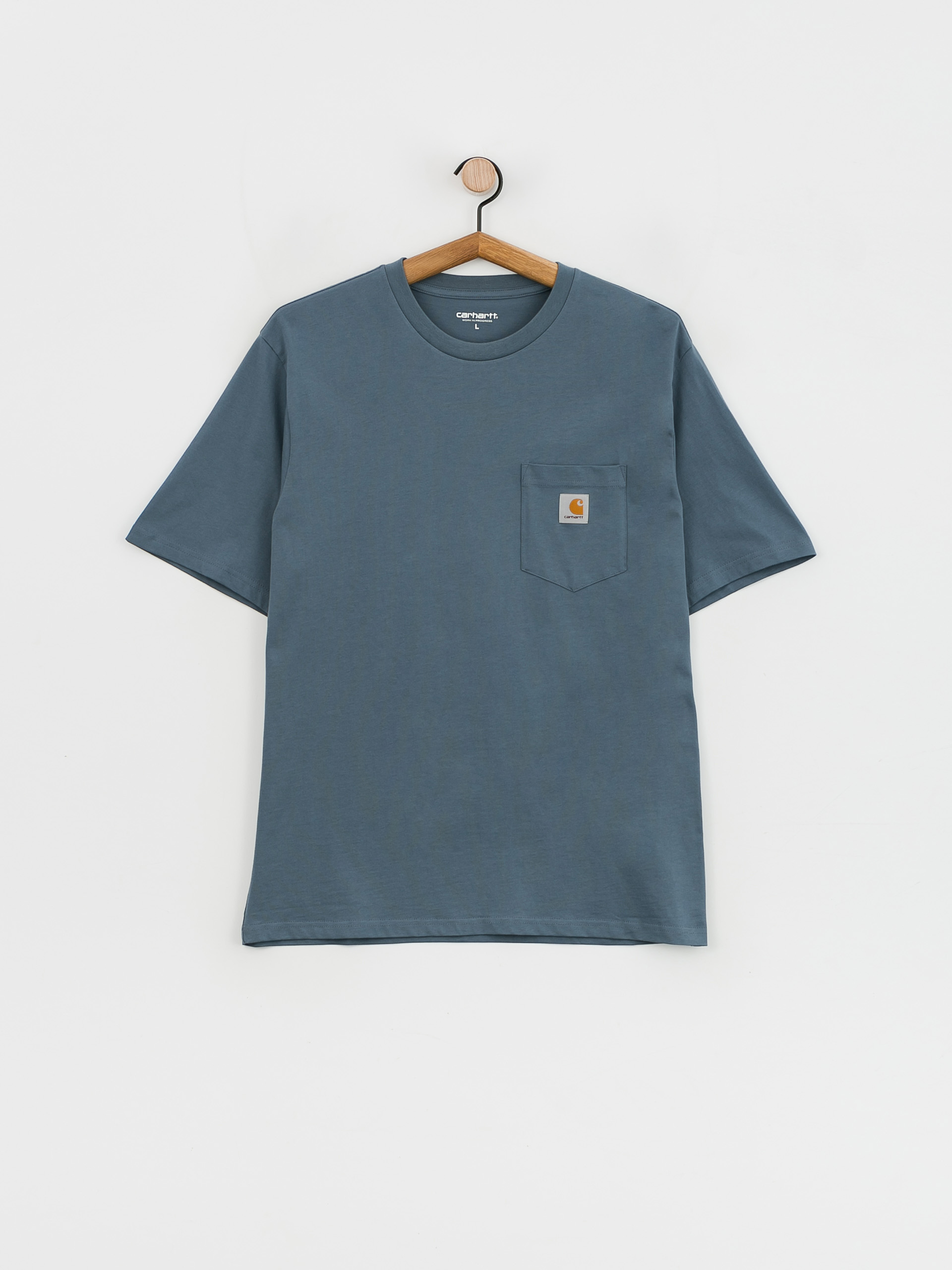 T-shirt Carhartt WIP Pocket (storm blue)