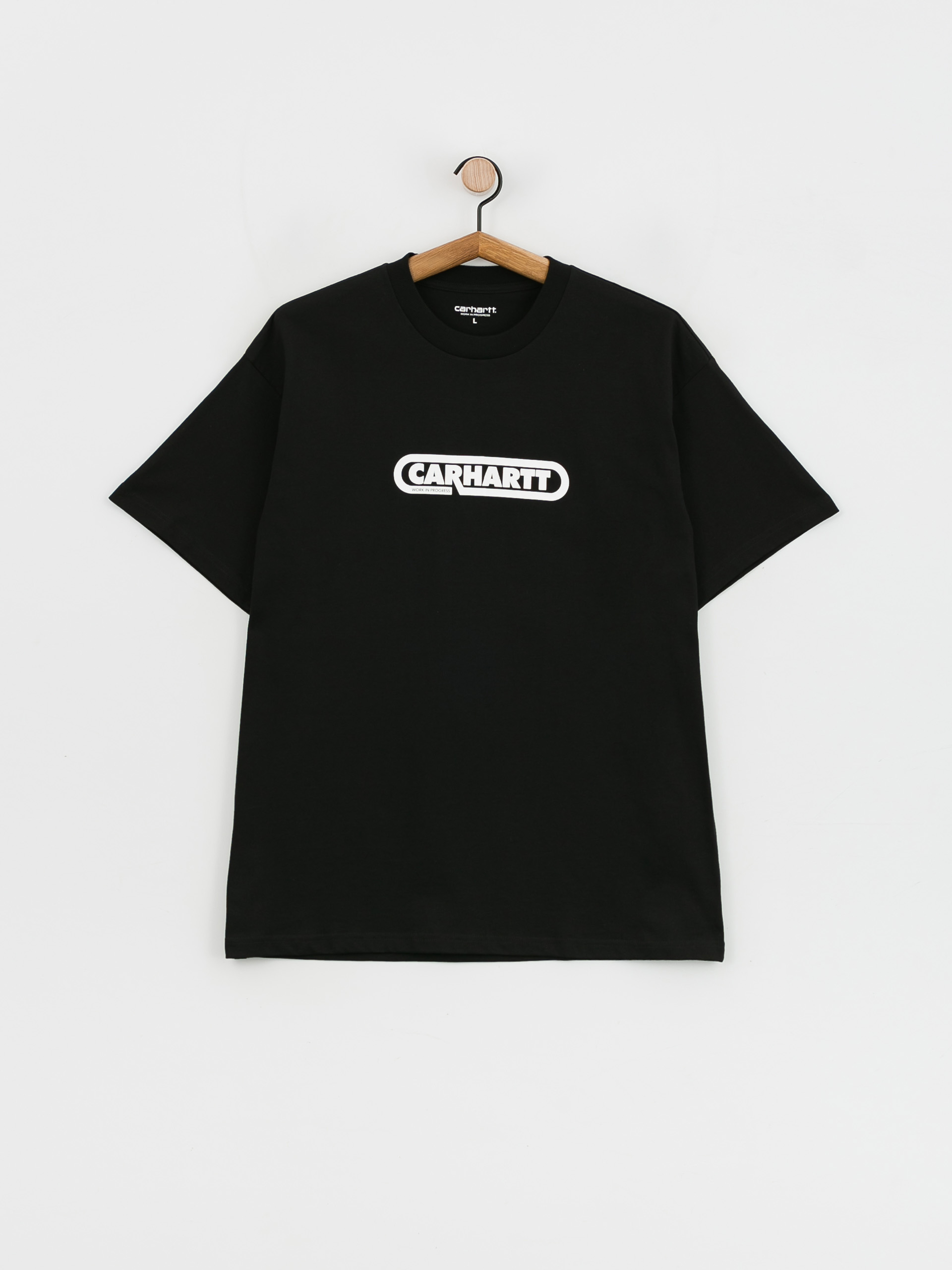 T-shirt Carhartt WIP Fuse Script (black/white)