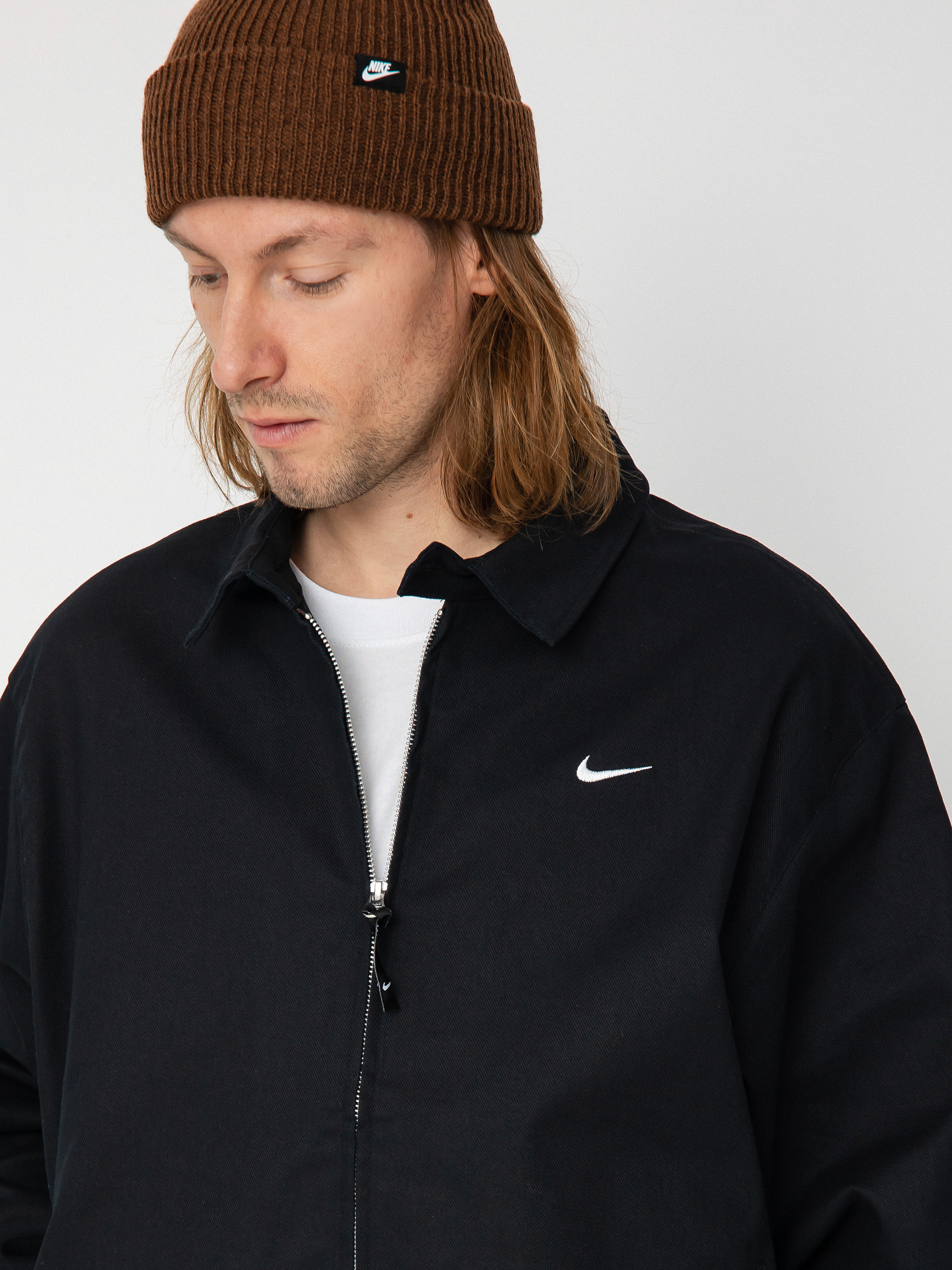 Kurtka Nike SB Wvn Twill Premium (black/white)