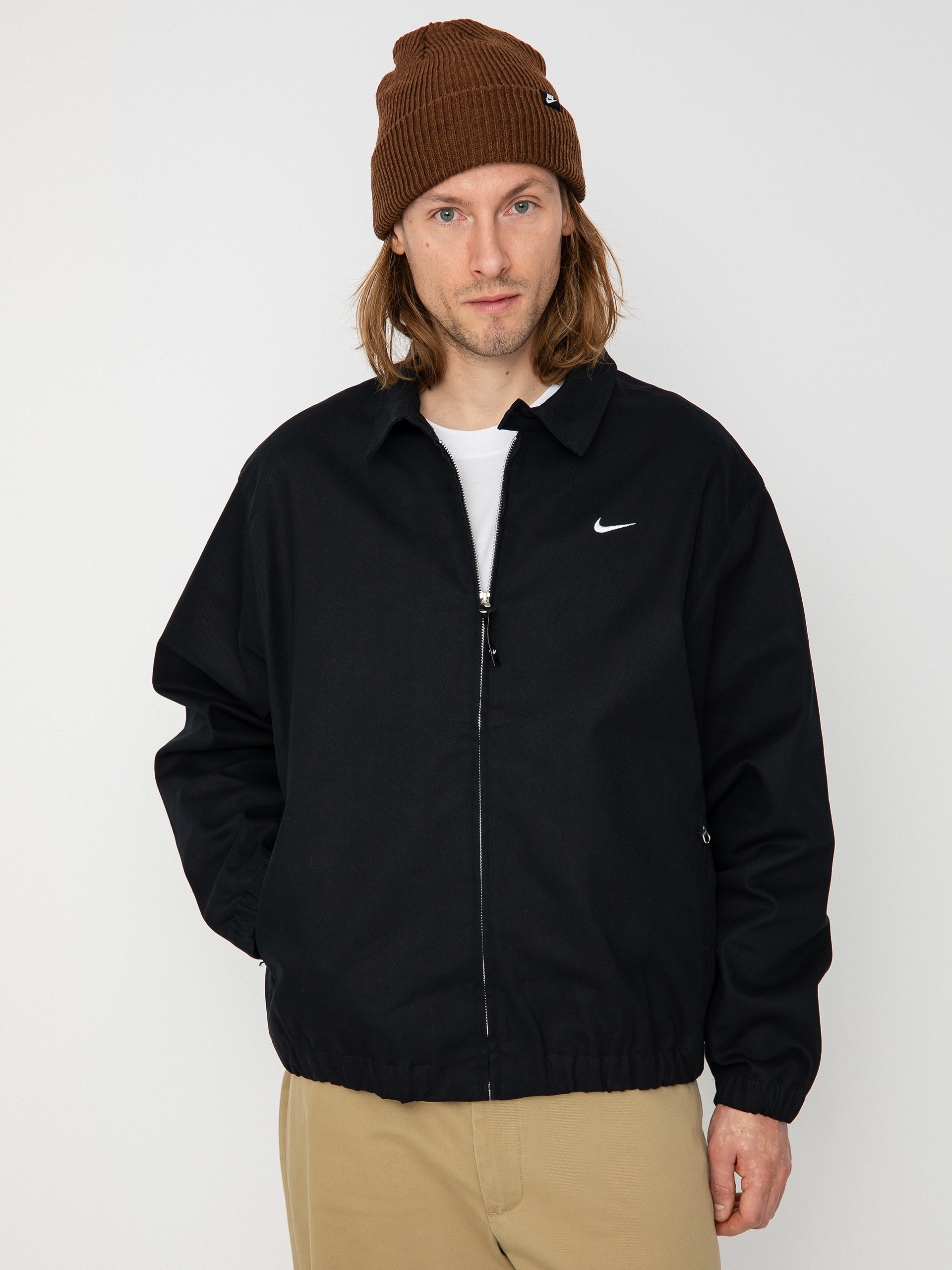 Kurtka Nike SB Wvn Twill Premium (black/white)