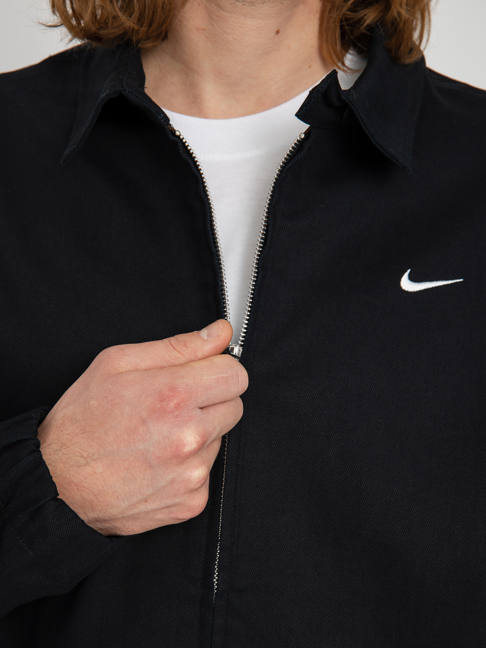 Kurtka Nike SB Wvn Twill Premium (black/white)