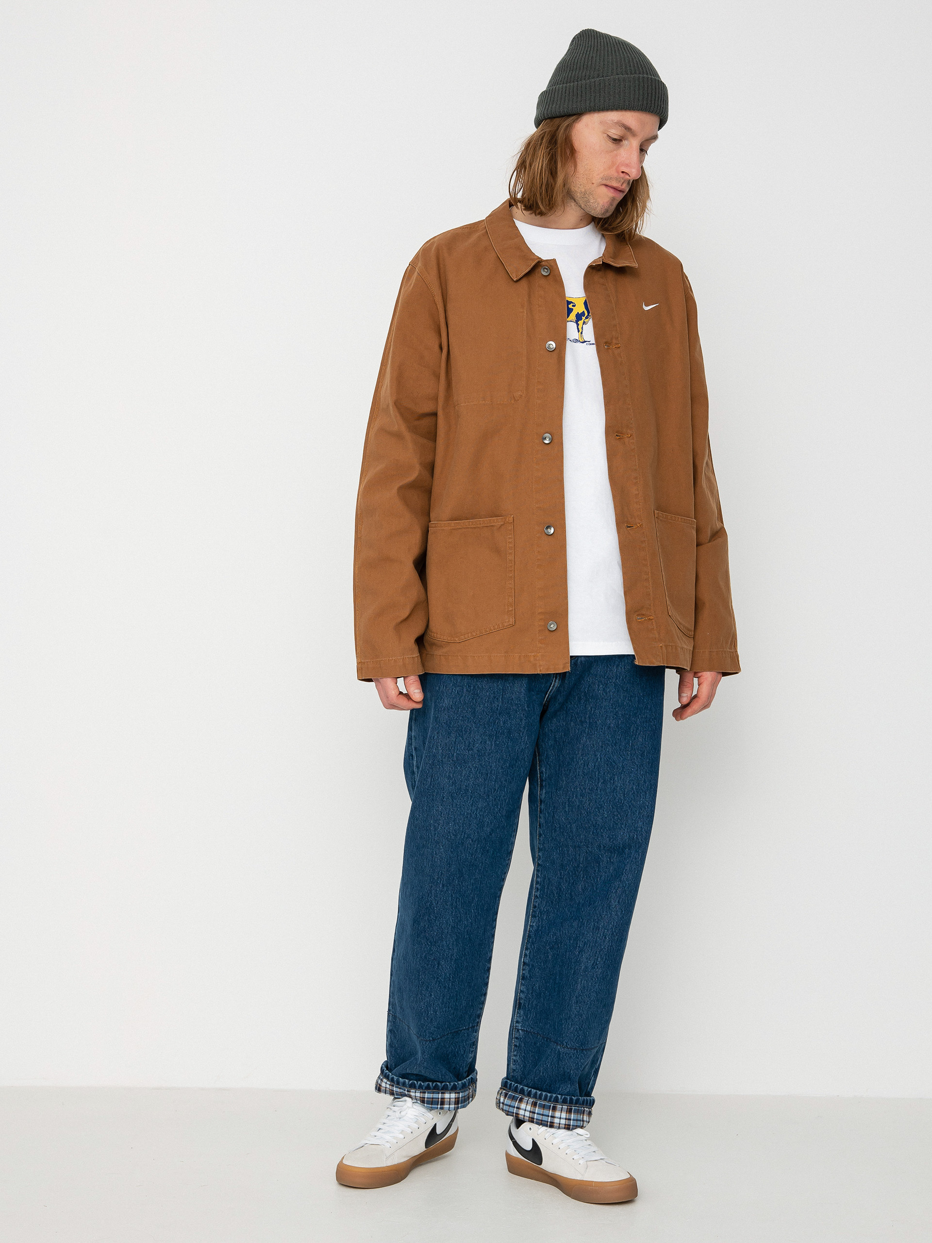 Kurtka Nike SB NL Chore Coat (ale brown/white)