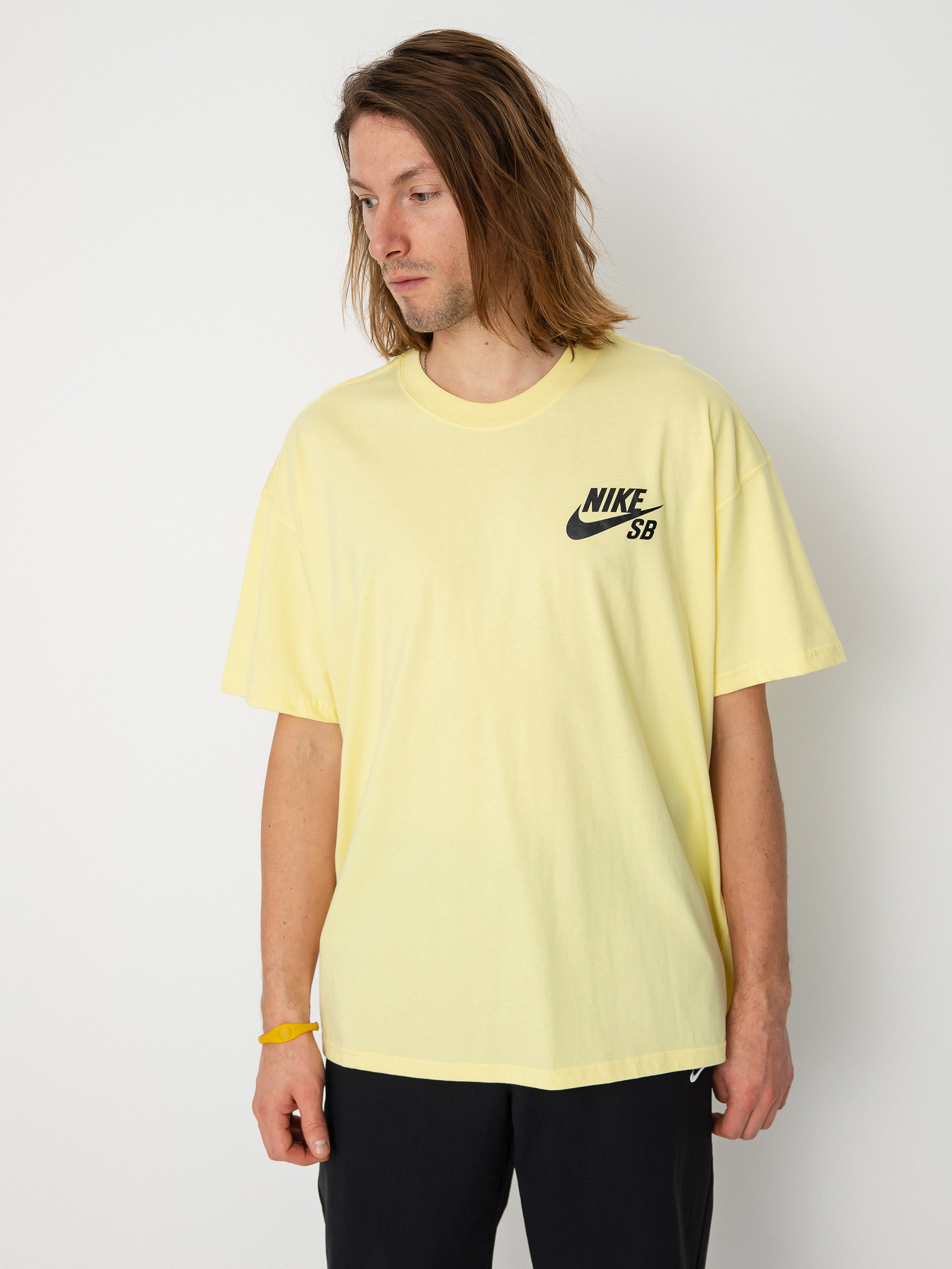 T-shirt Nike SB Logo (lemon chiffon)