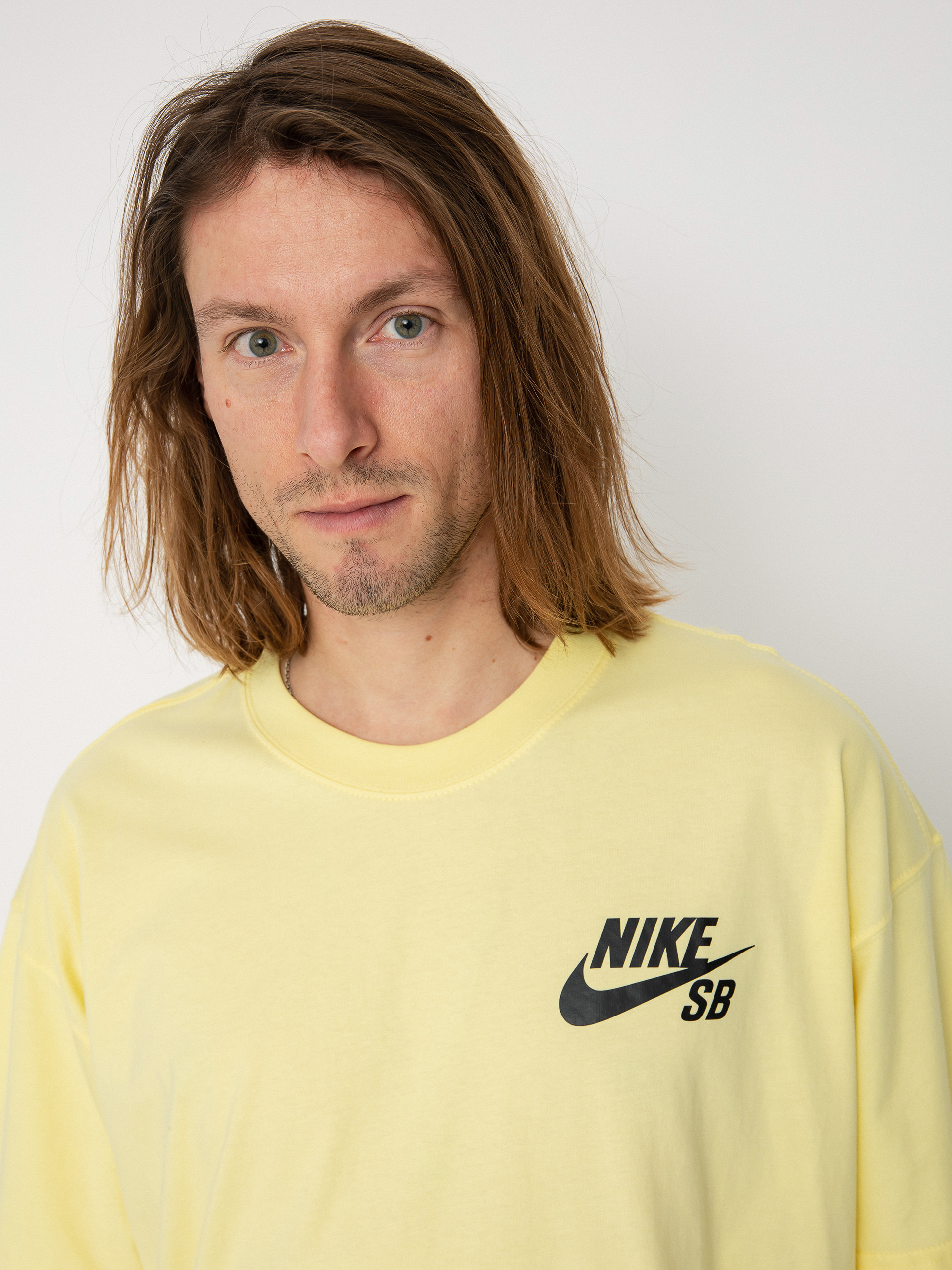 T-shirt Nike SB Logo (lemon chiffon)