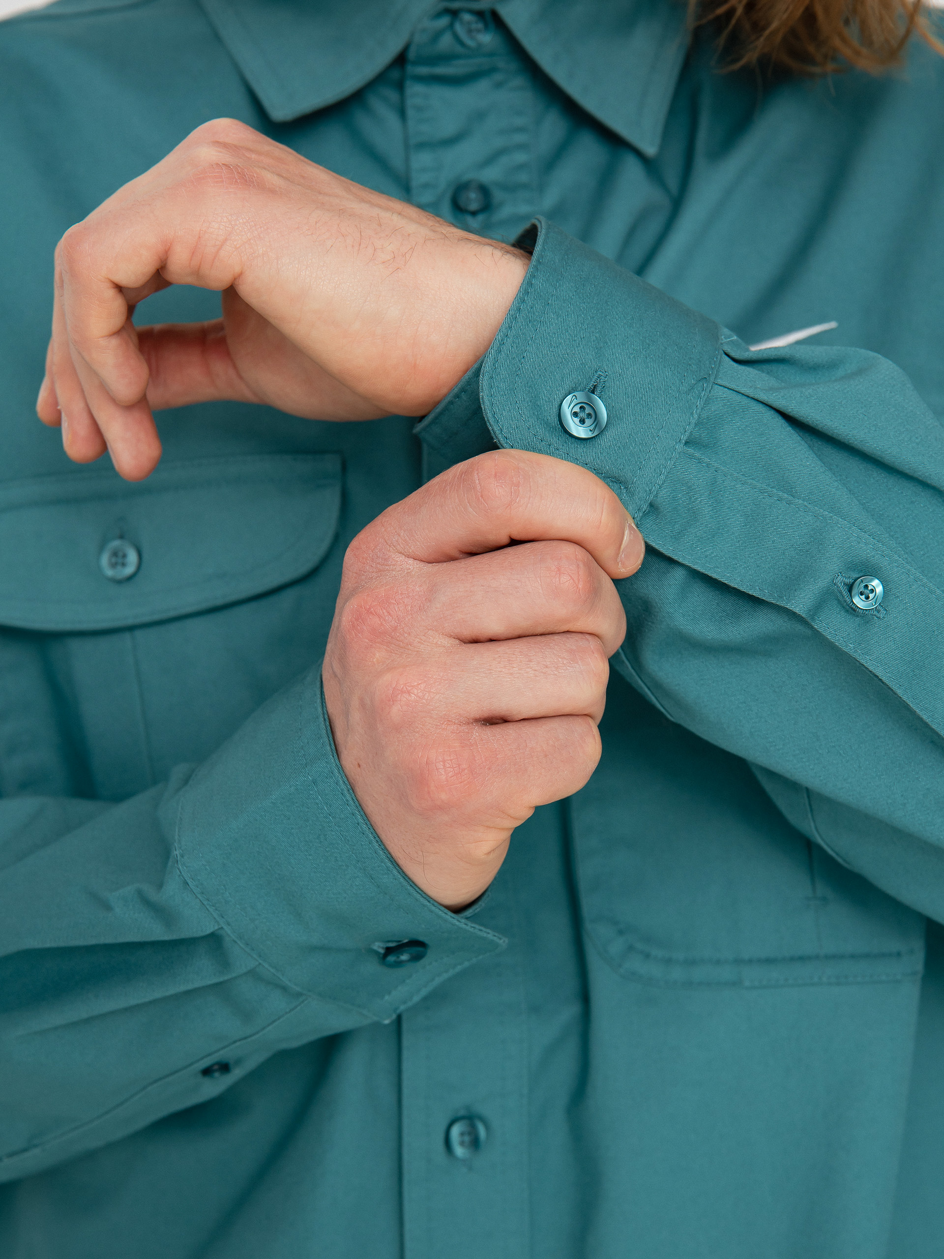 Koszula Nike SB Tanglin Wvn (mineral teal)