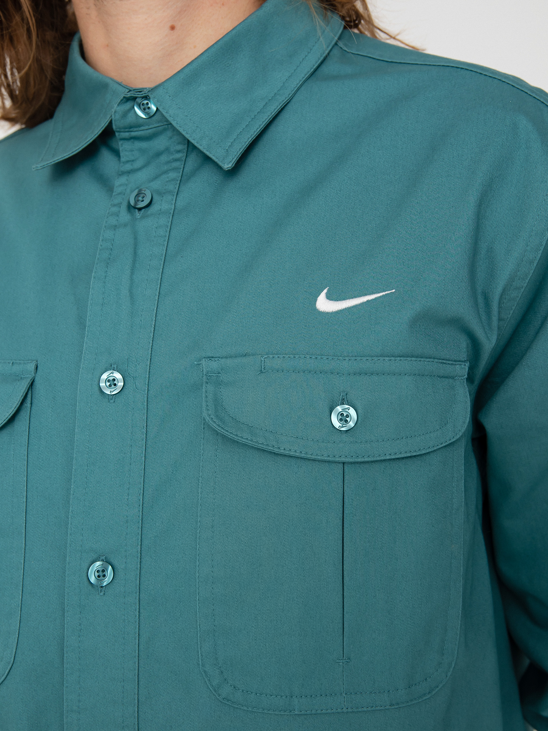 Koszula Nike SB Tanglin Wvn (mineral teal)