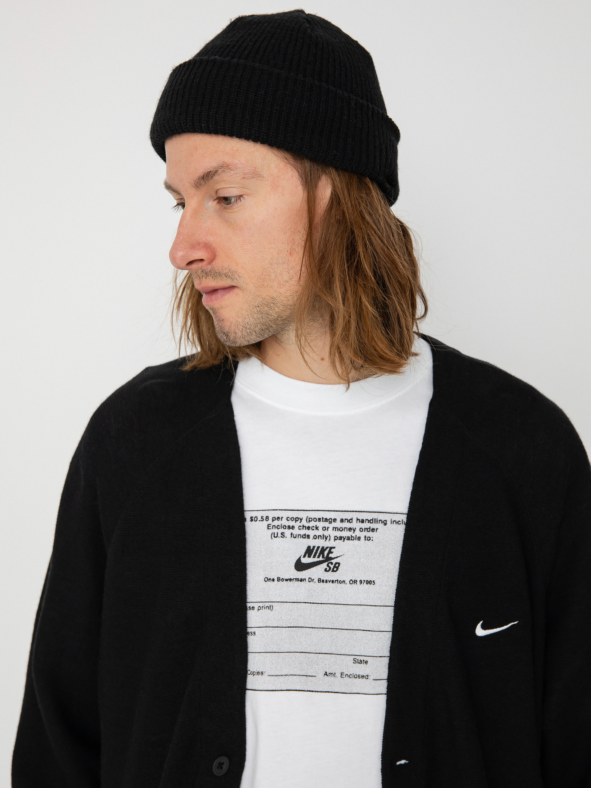 Sweter Nike SB Cardigan (black)