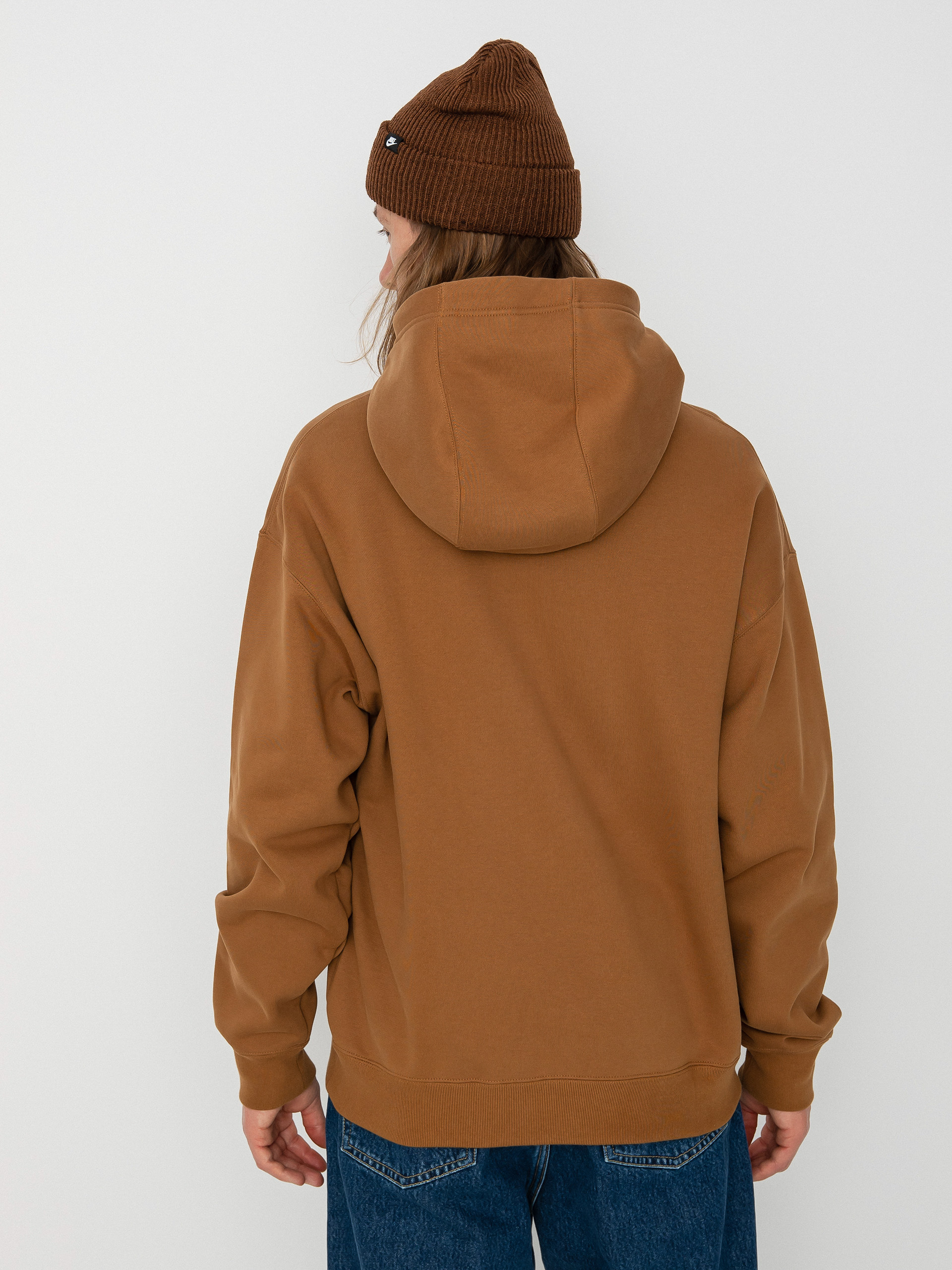 Bluza z kapturem Nike SB Box Logo HD (ale brown)