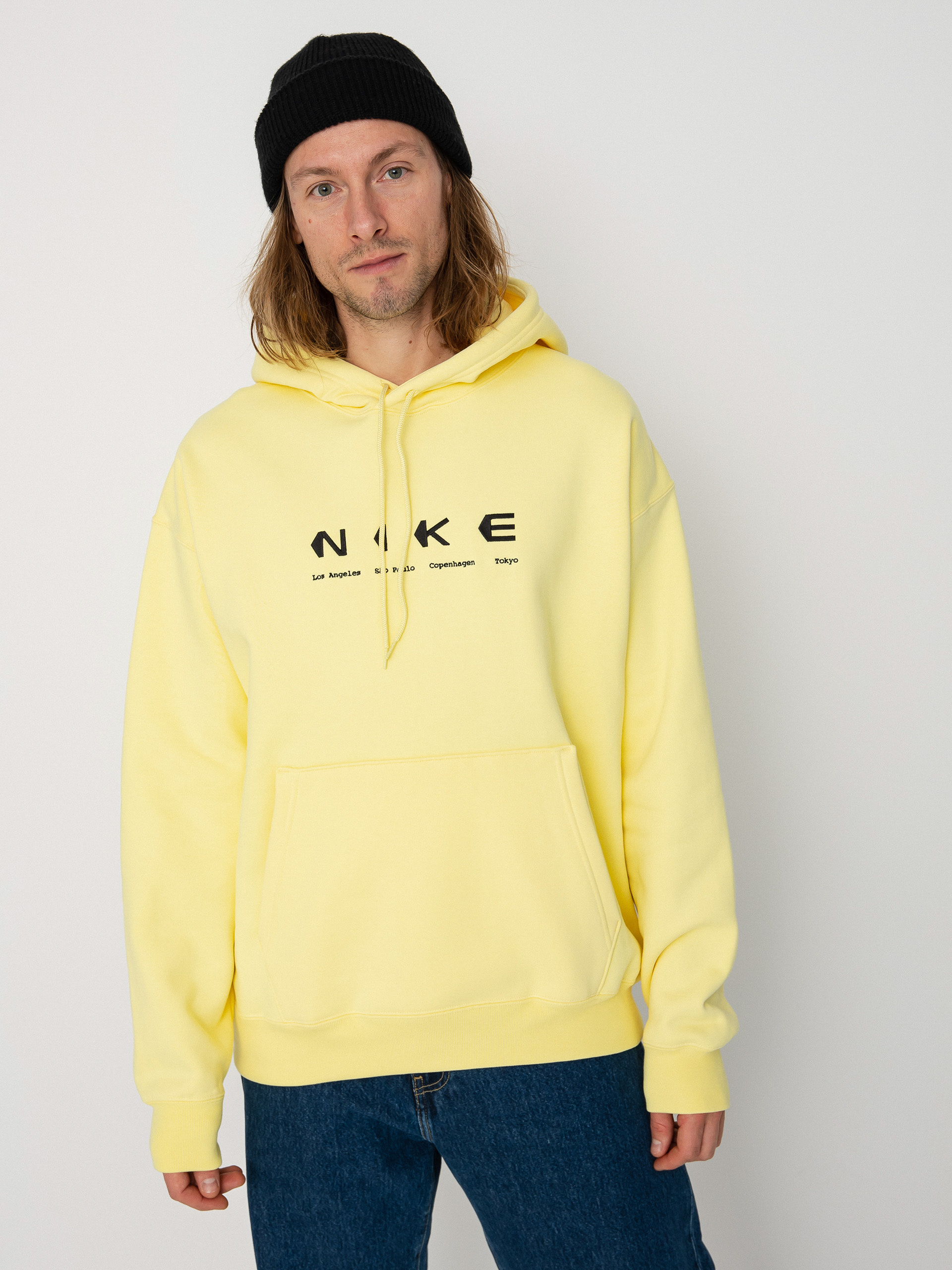 Bluza z kapturem Nike SB City Info HD (lemon chiffon)