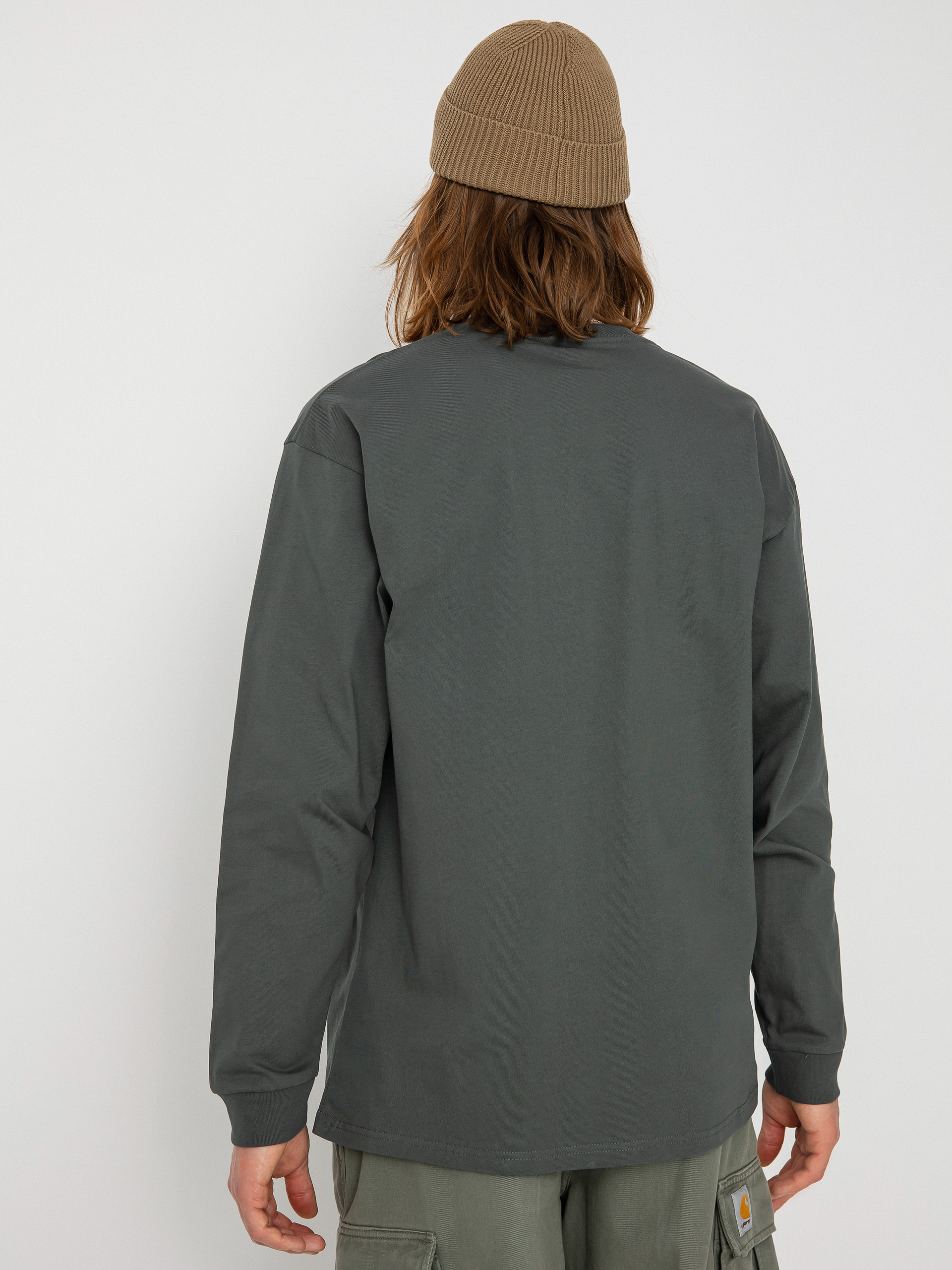 Longsleeve Carhartt WIP Chase (jura/gold)