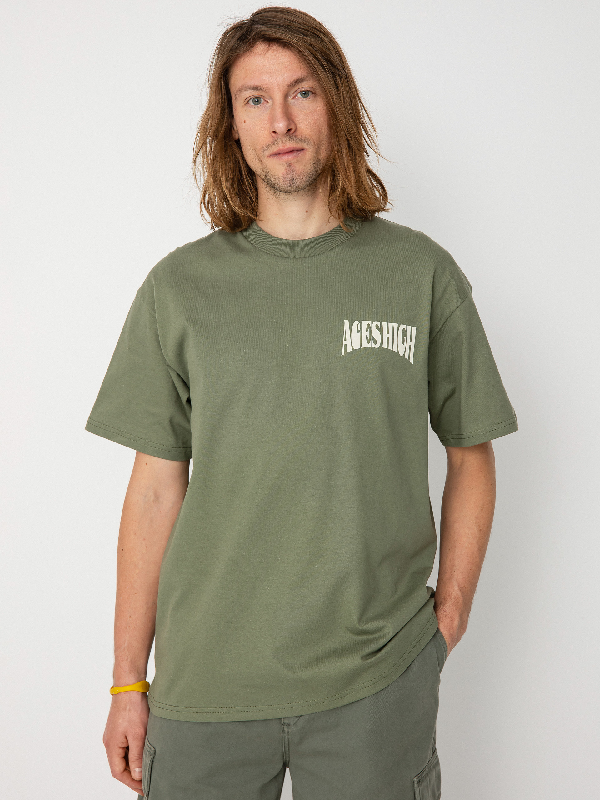 T-shirt Carhartt WIP Aces (dollar green/wax)