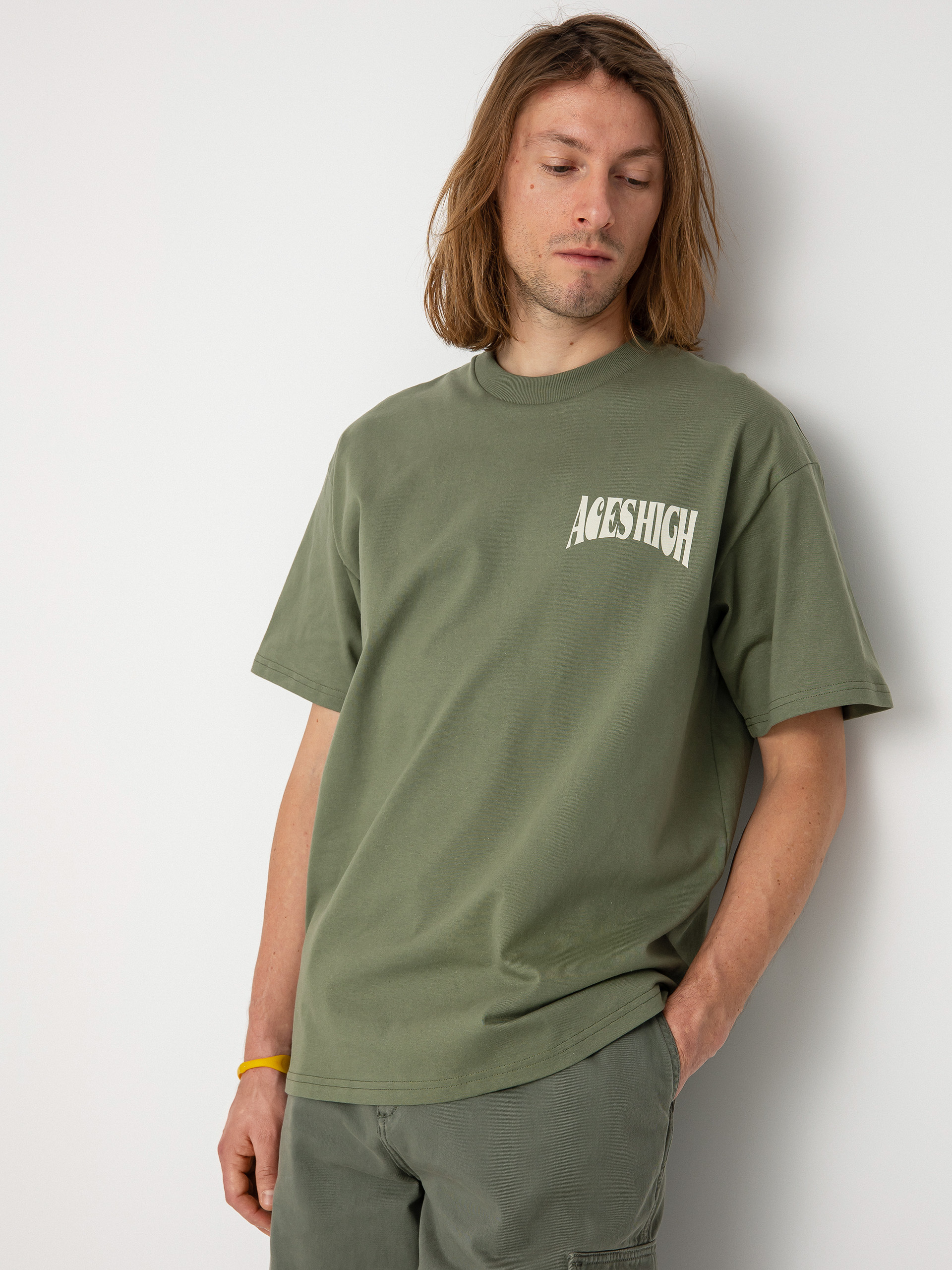T-shirt Carhartt WIP Aces (dollar green/wax)