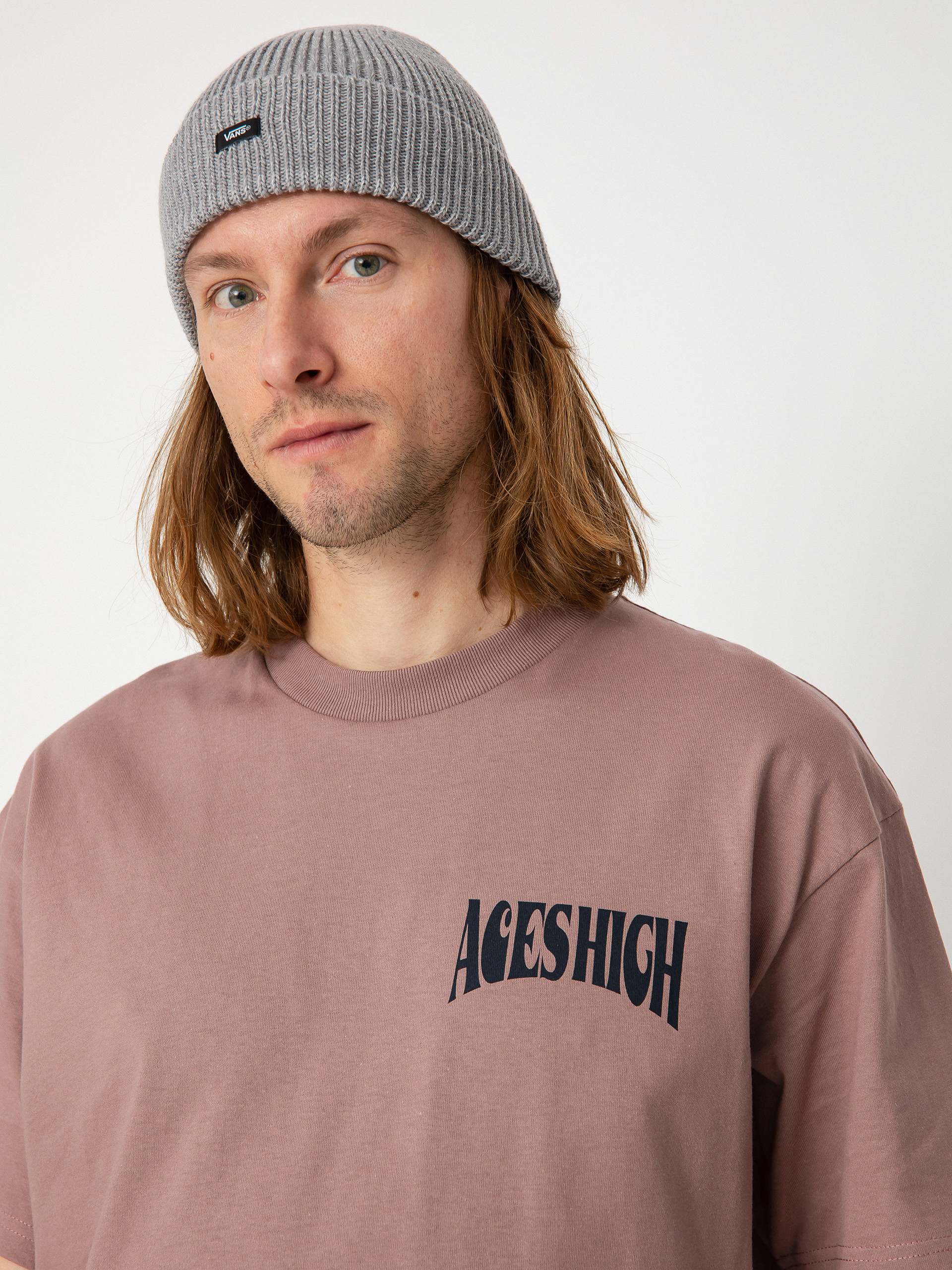 T-shirt Carhartt WIP Aces (lupinus/dark navy)
