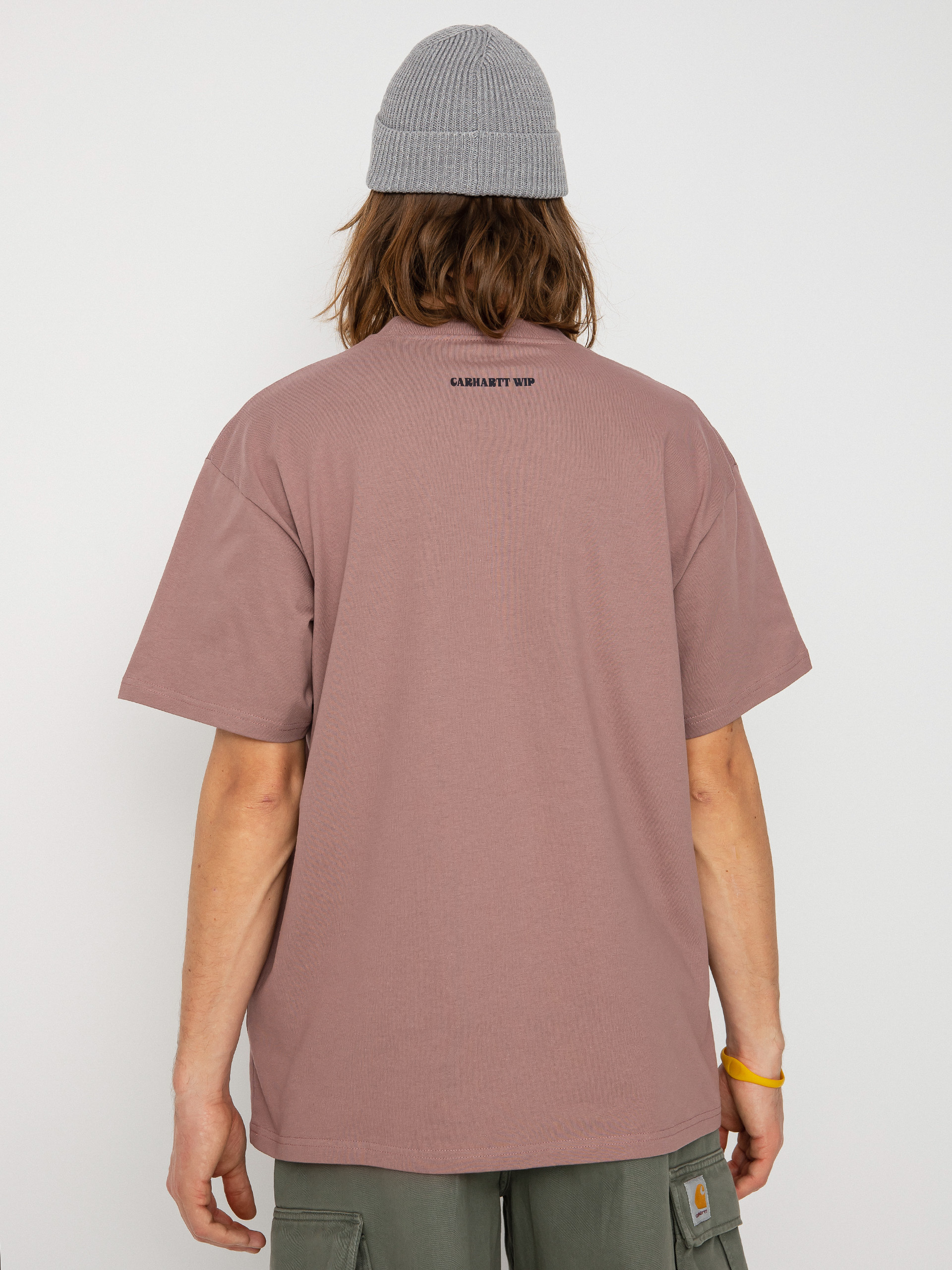 T-shirt Carhartt WIP Aces (lupinus/dark navy)