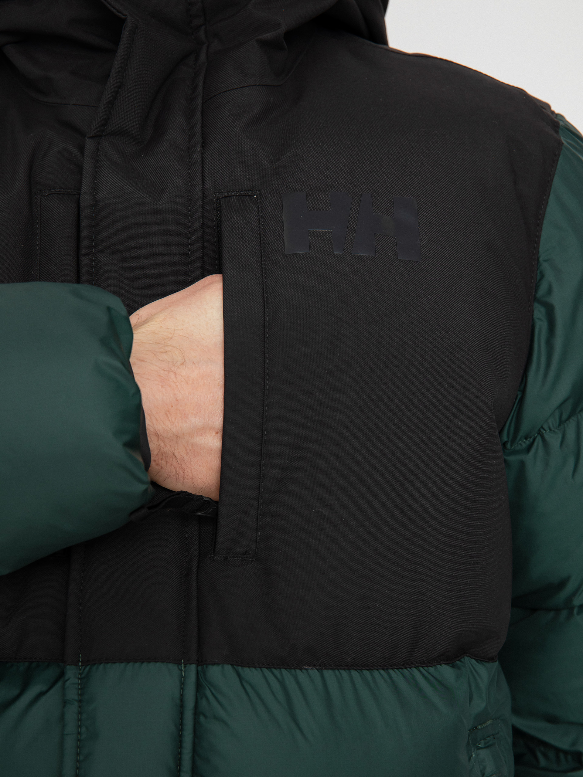 Kurtka Helly Hansen Active Puffy Long (darkest spruce)