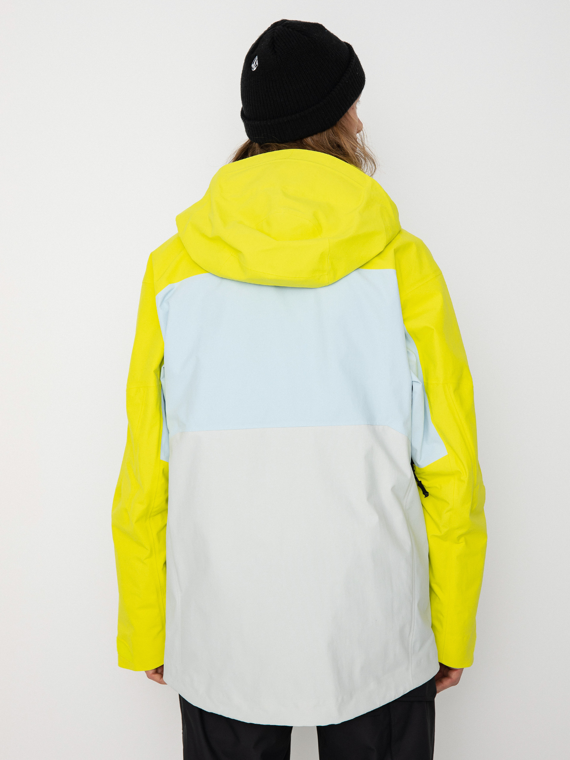 Męska Kurtka snowboardowa Burton Ak Swash Gore Tex 2L (limeade/ballad blue/gray cloud)