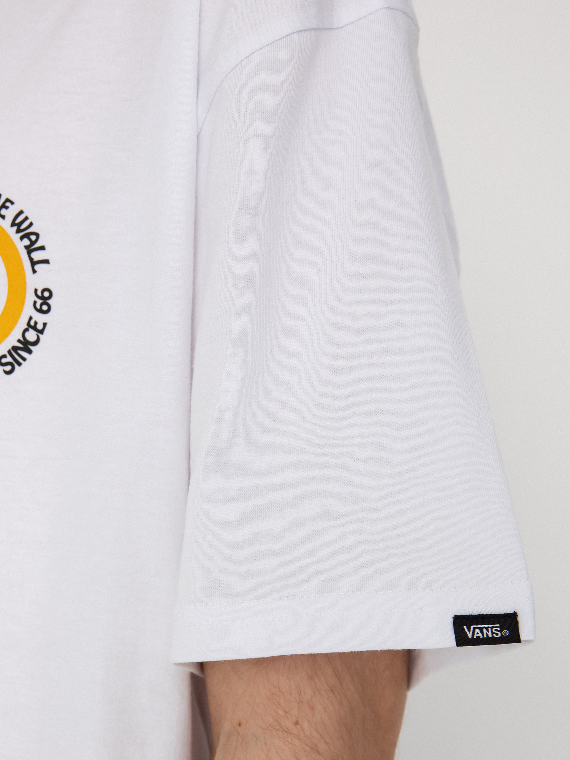 T-shirt Vans Staying Grounded (white/black)