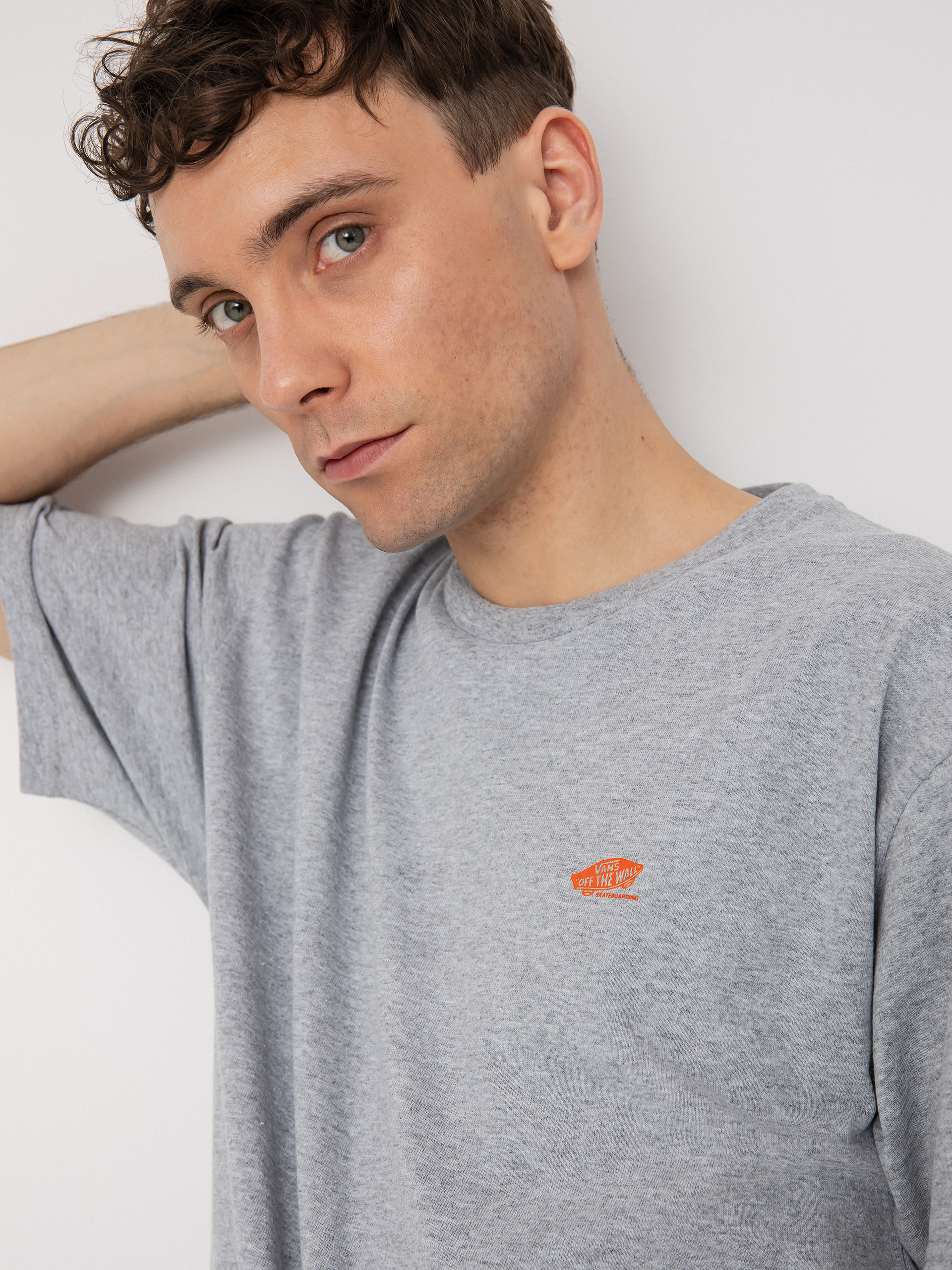 T-shirt Vans Skate Classics (athletic hthr/scarletibis)