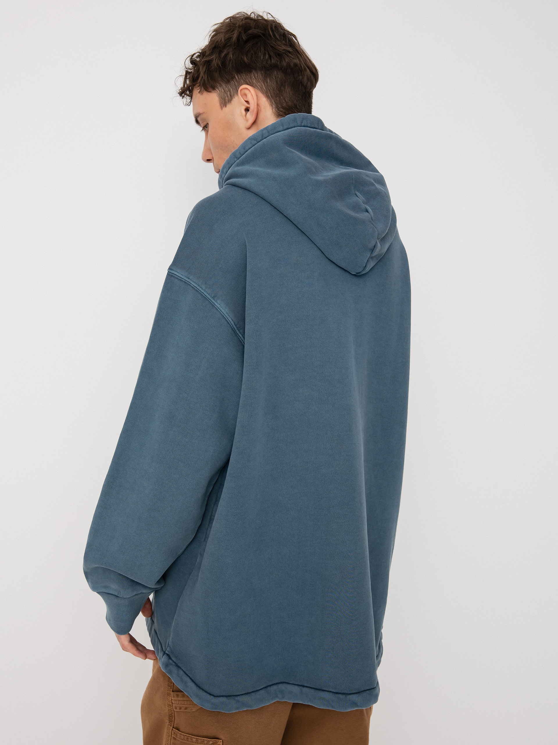 Bluza z kapturem Carhartt WIP Arling HD (storm blue)