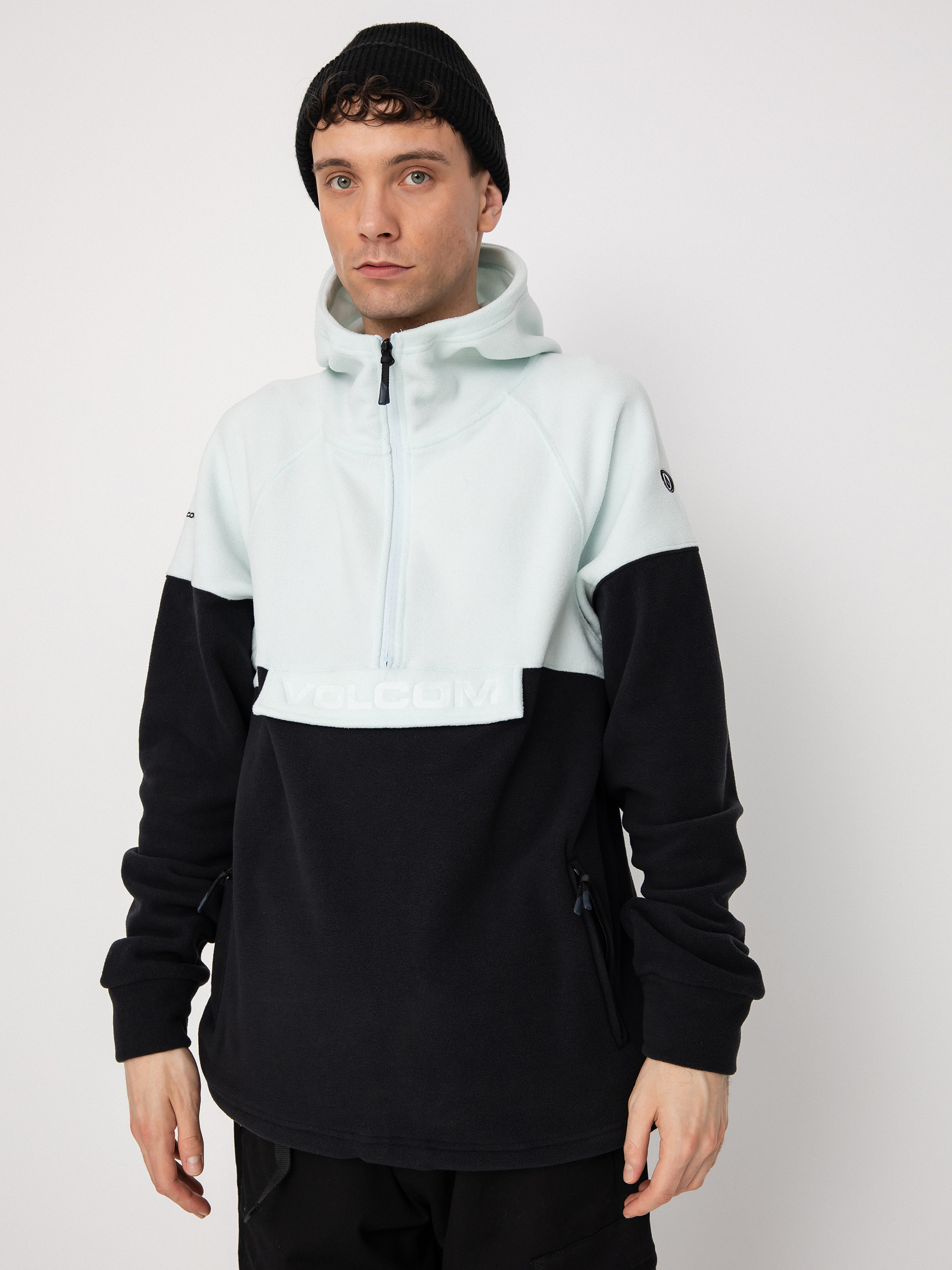 Męska Bluza aktywna Volcom V Science 1/2 Zip HD (sky)