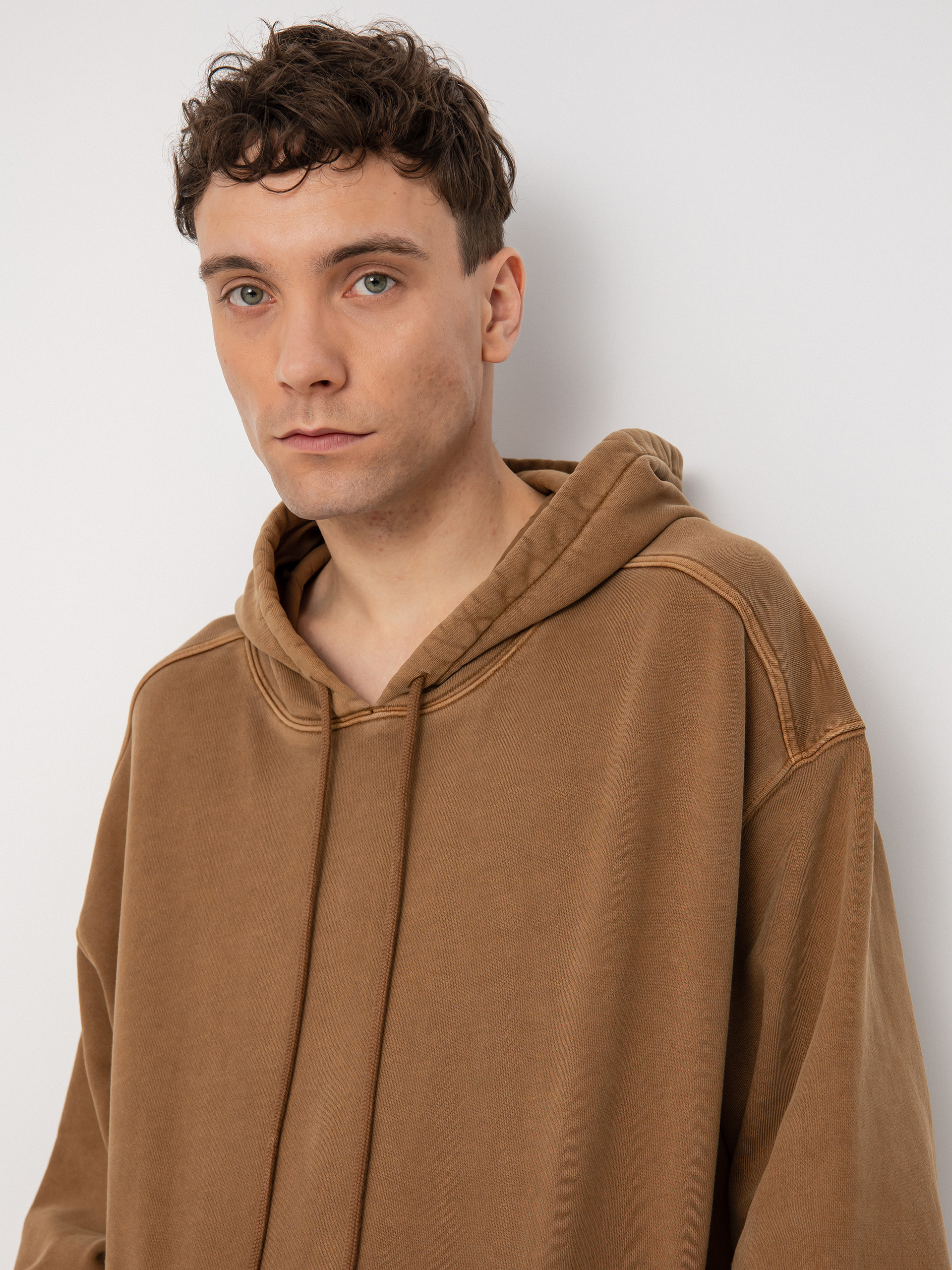 Bluza z kapturem Carhartt WIP Arling HD (tamarind)