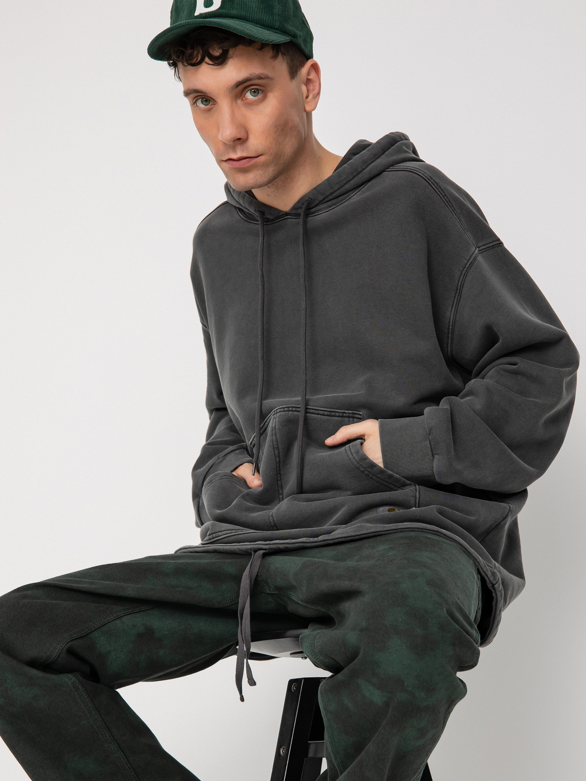 Bluza z kapturem Carhartt WIP Arling HD (black)