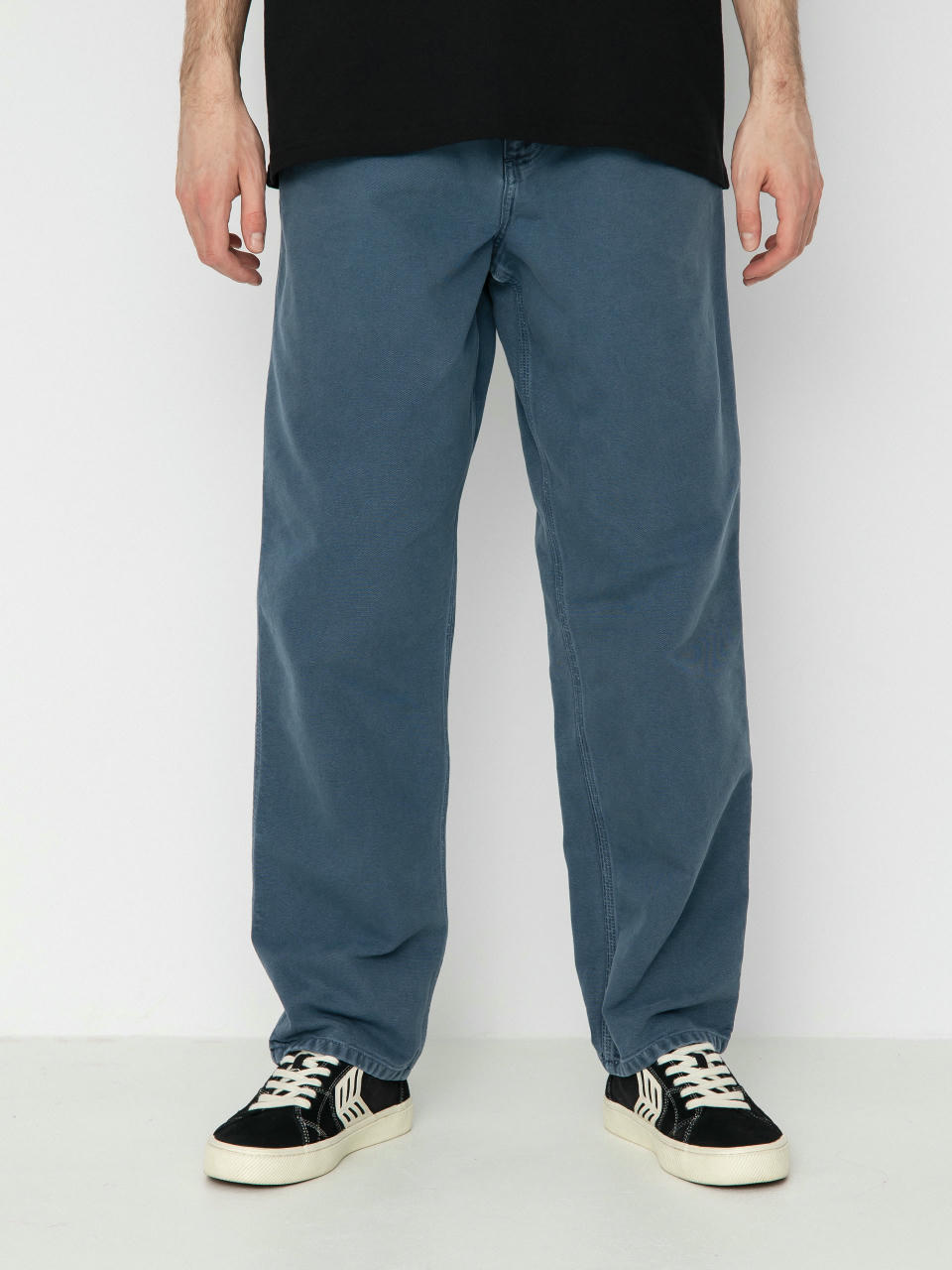 Spodnie Carhartt WIP Single Knee (storm blue)