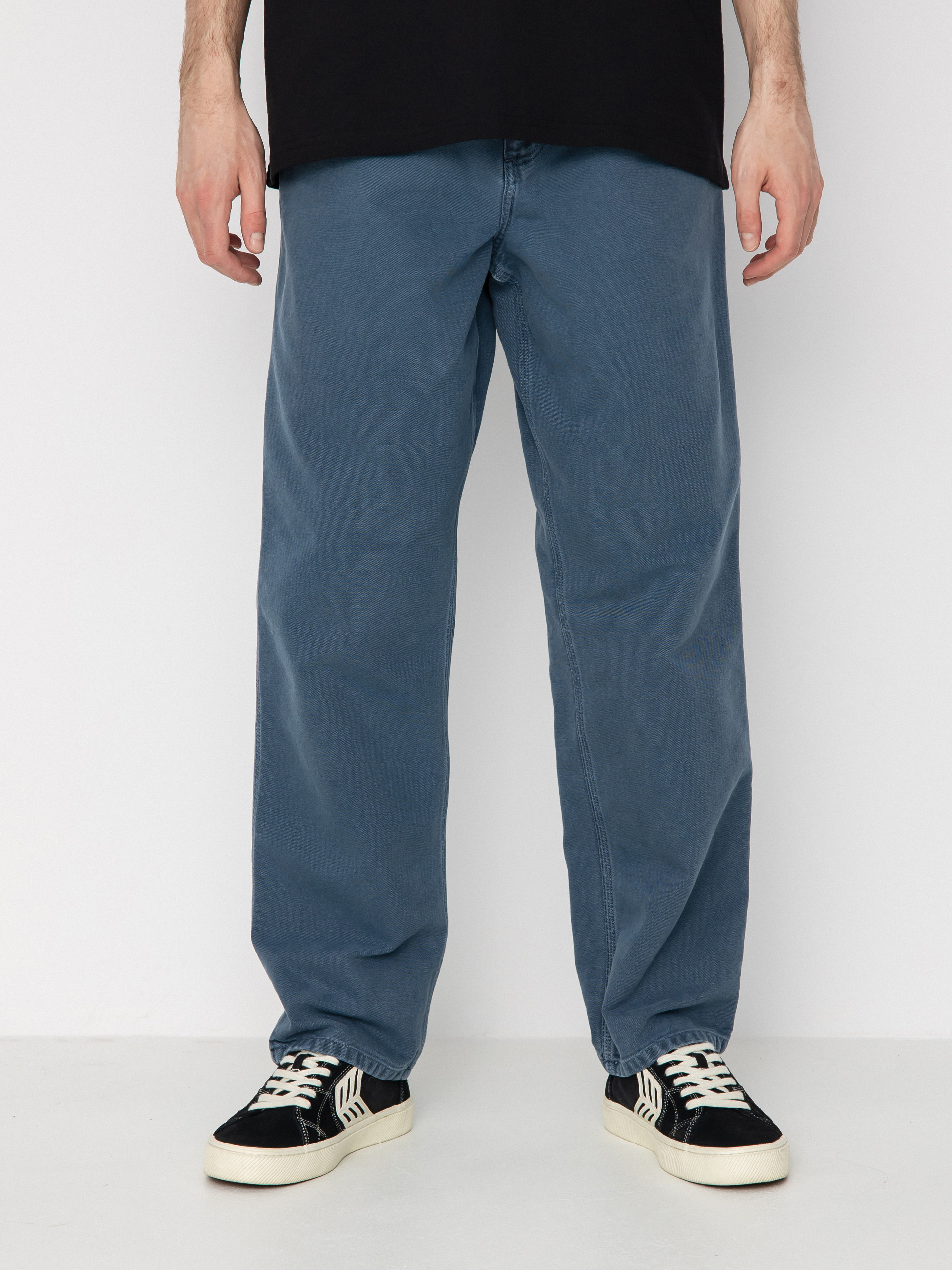 Spodnie Carhartt WIP Single Knee (storm blue)