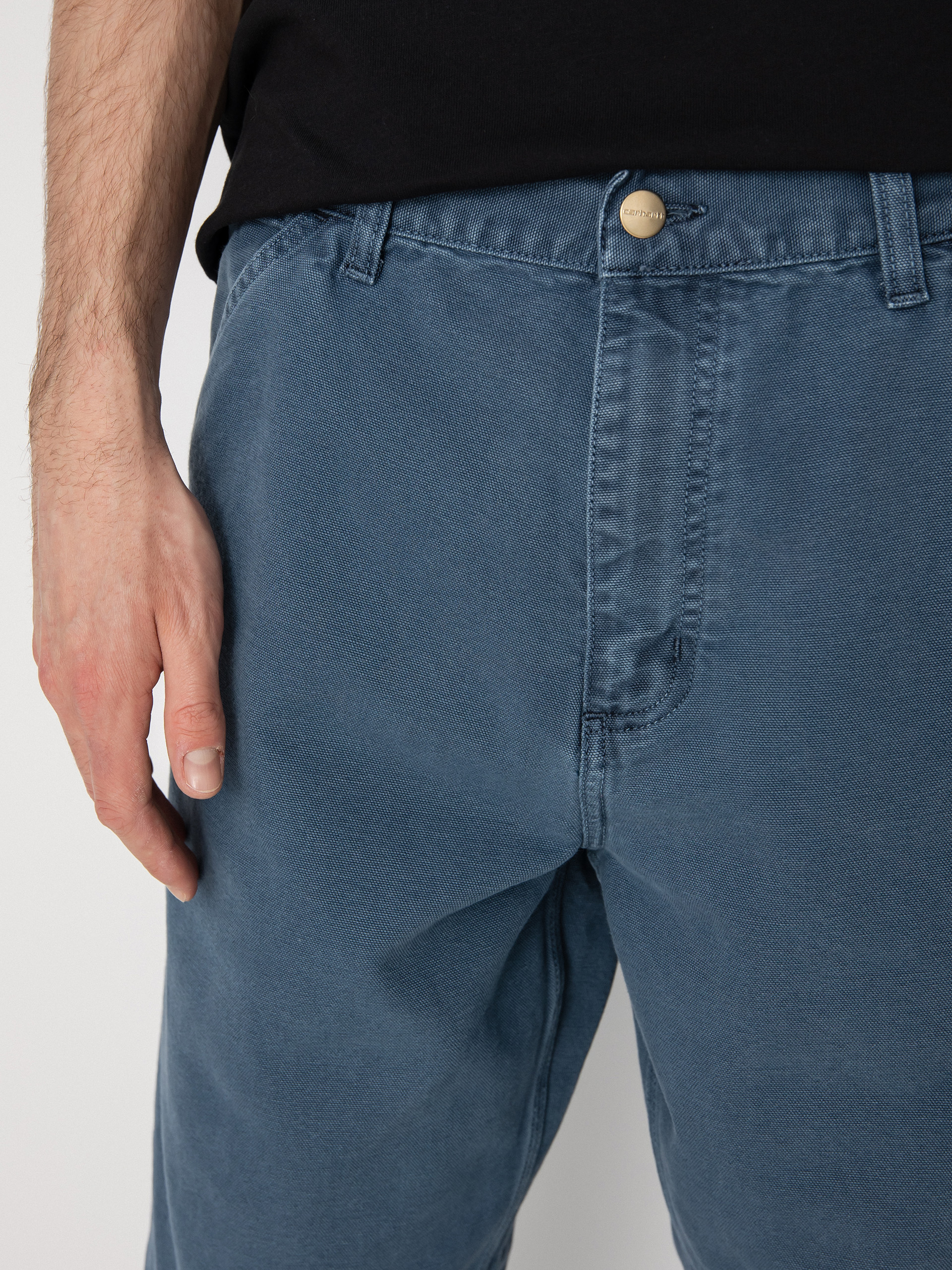 Spodnie Carhartt WIP Single Knee (storm blue)