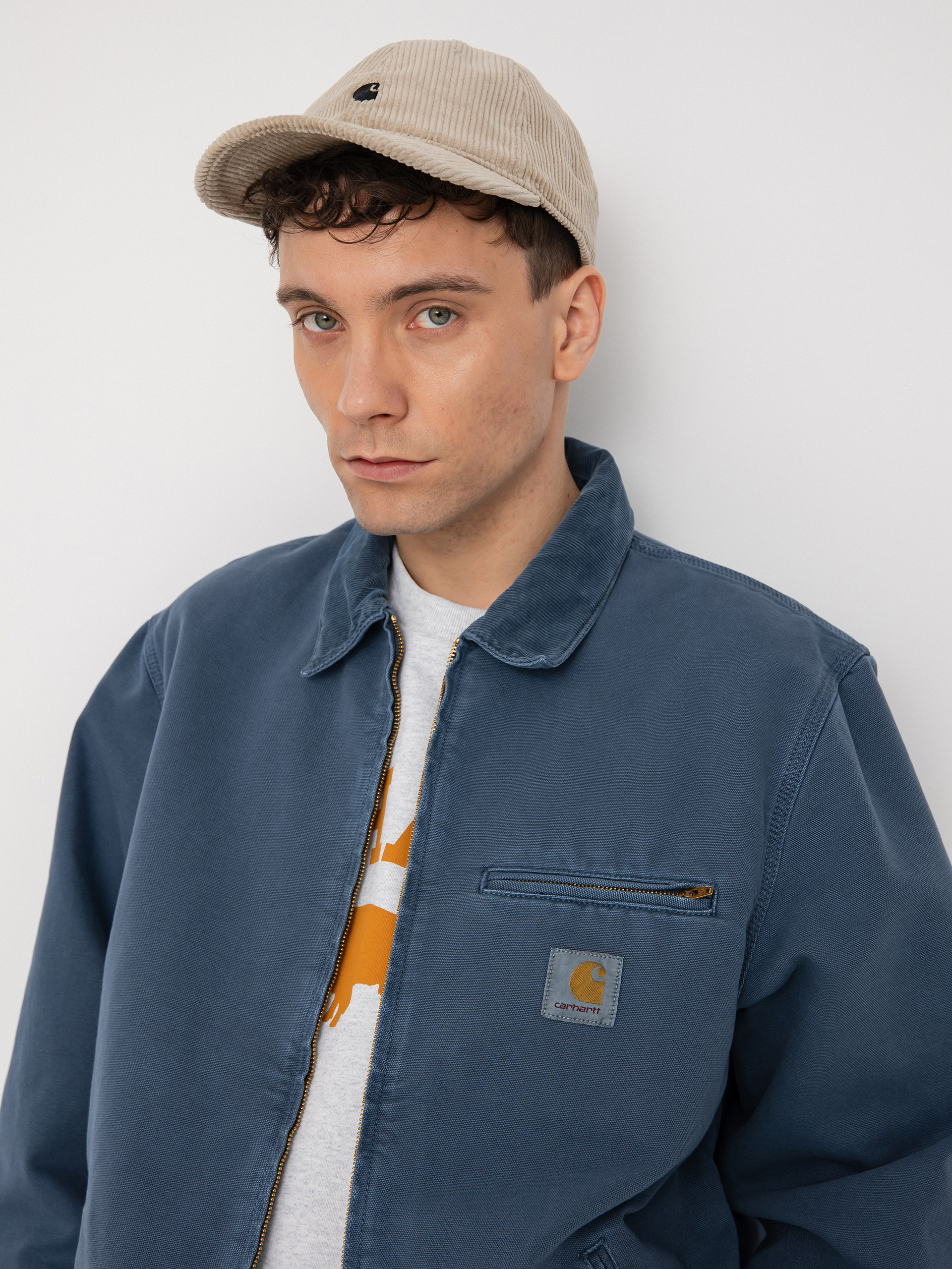 Kurtka Carhartt WIP Detroit (storm blue/storm blue)