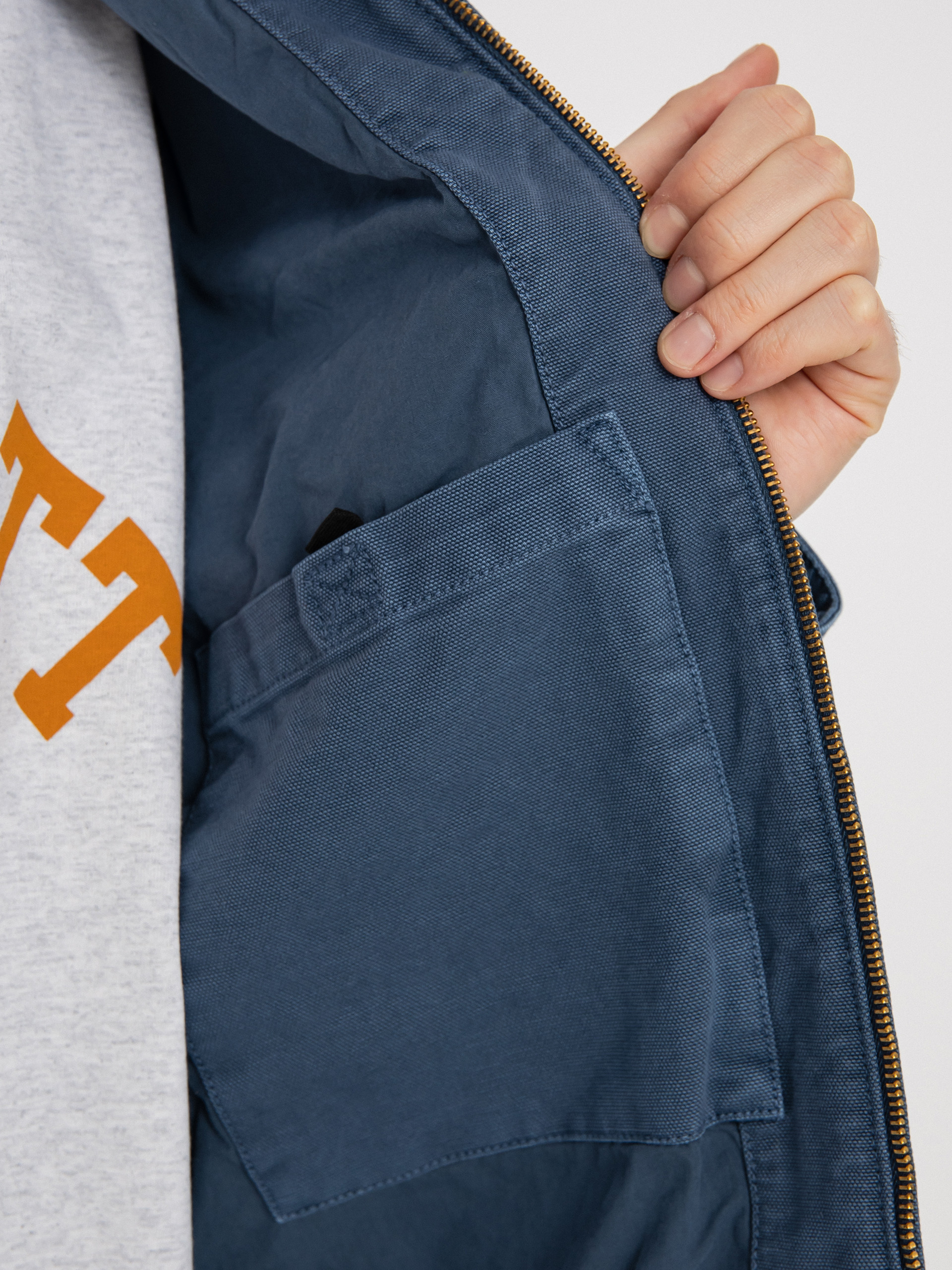 Kurtka Carhartt WIP Detroit (storm blue/storm blue)