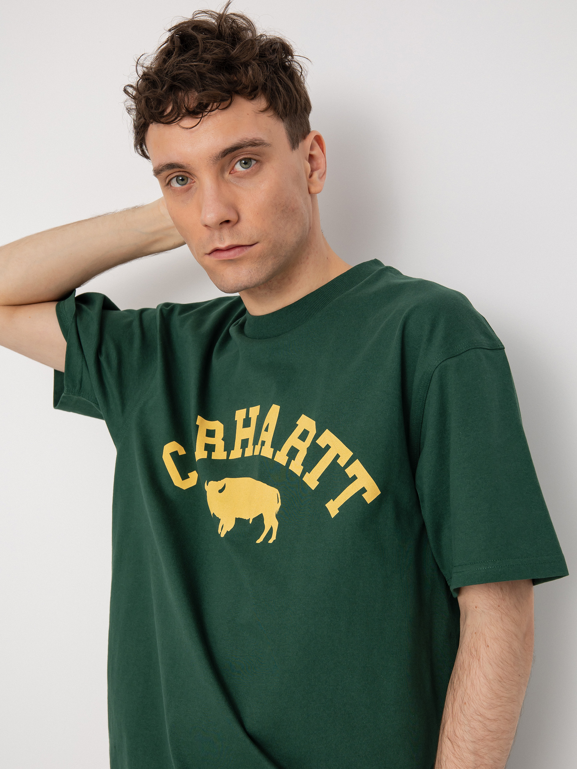 T-shirt Carhartt WIP Locker (treehouse/yellow)