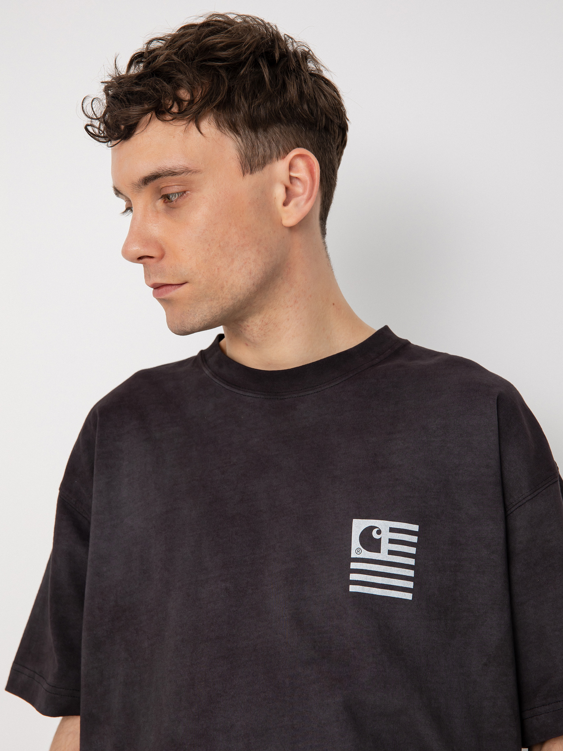 T-shirt Carhartt WIP Chromo (black chromo)