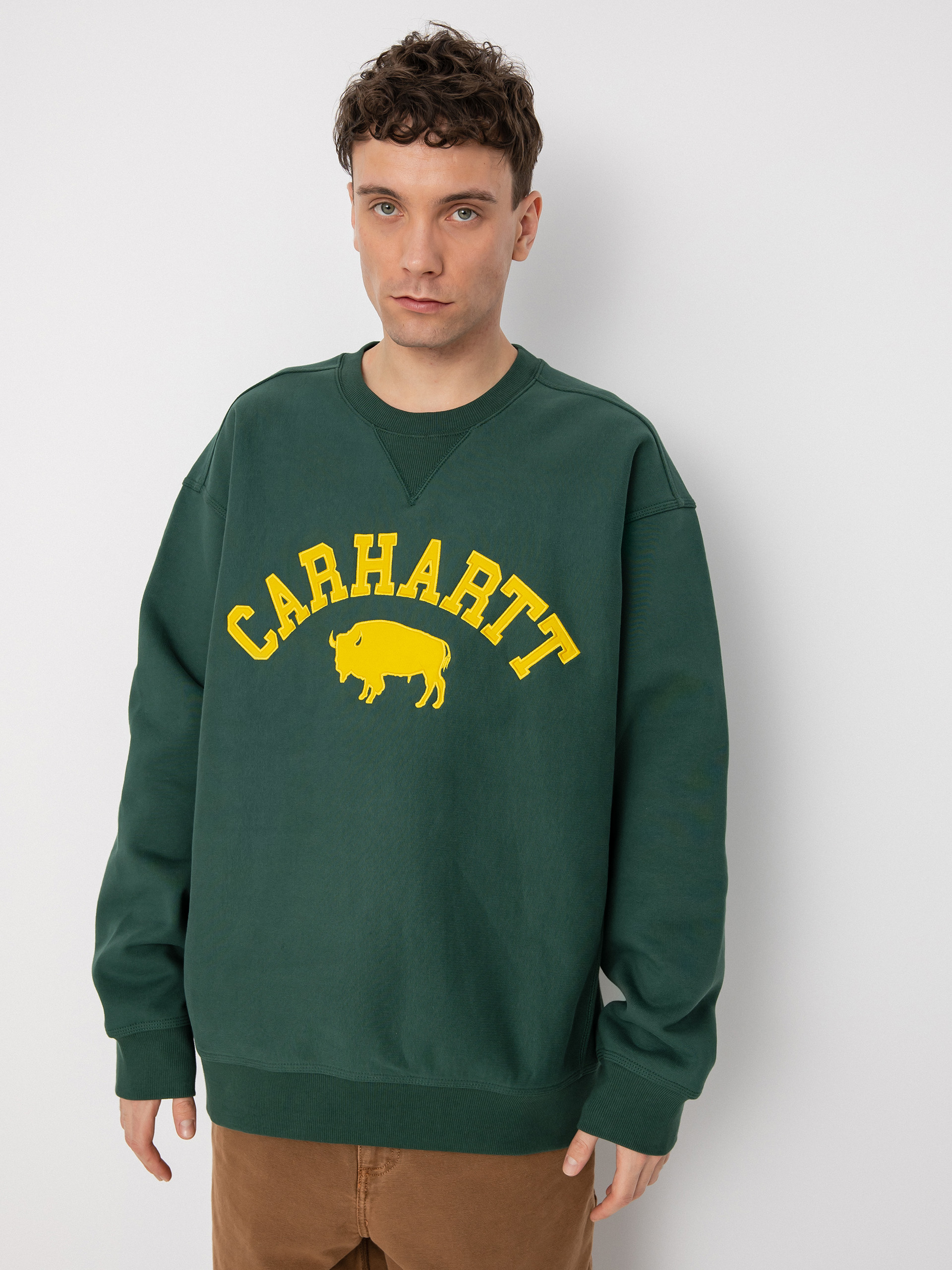 Bluza Carhartt WIP Locker (treehouse/yellow)